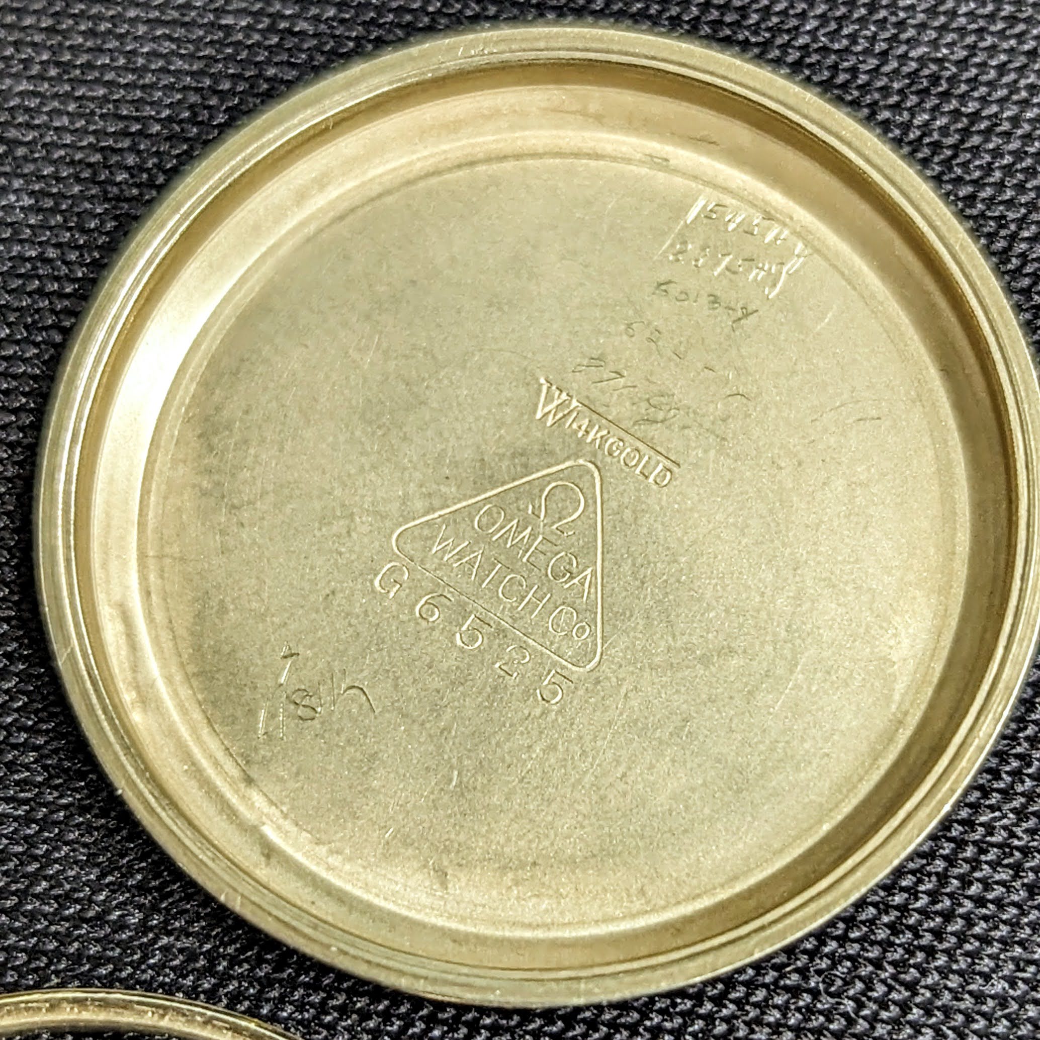 1952 OMEGA Automatic Wristwatch 14K SOLID GOLD Ref. G6525 Vintage Bumper Automatic Wristwatch - Image 21