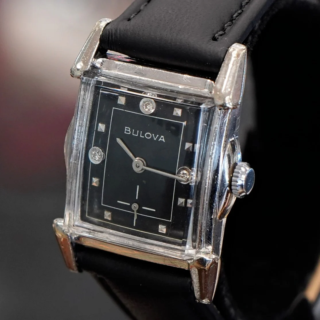 1953 BULOVA Clifton "C" Watch 17 Jewels Cal. 10BM Tank U.S.A. Dress Wristwatch - Image 4