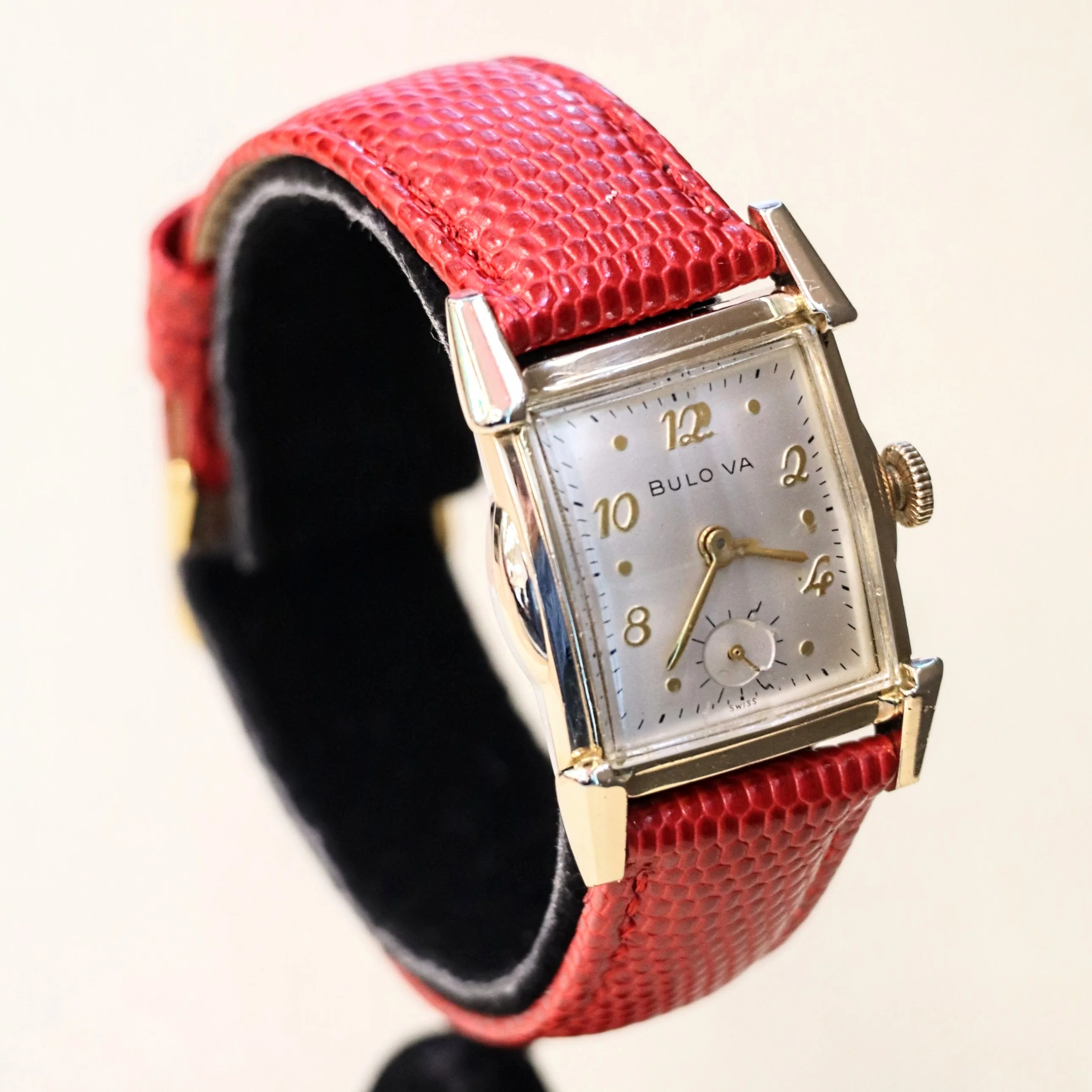 BULOVA 1954 ARDSLEY Watch 17 Jewels Cal. 10BT Fancy Case & Crystal Wristwatch - Image 6