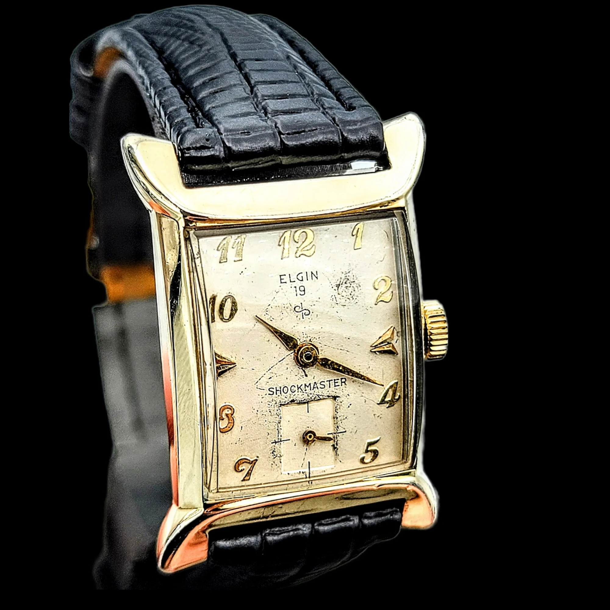 1954 ELGIN Gulfport 19 Jewels Shockmaster - Image 9