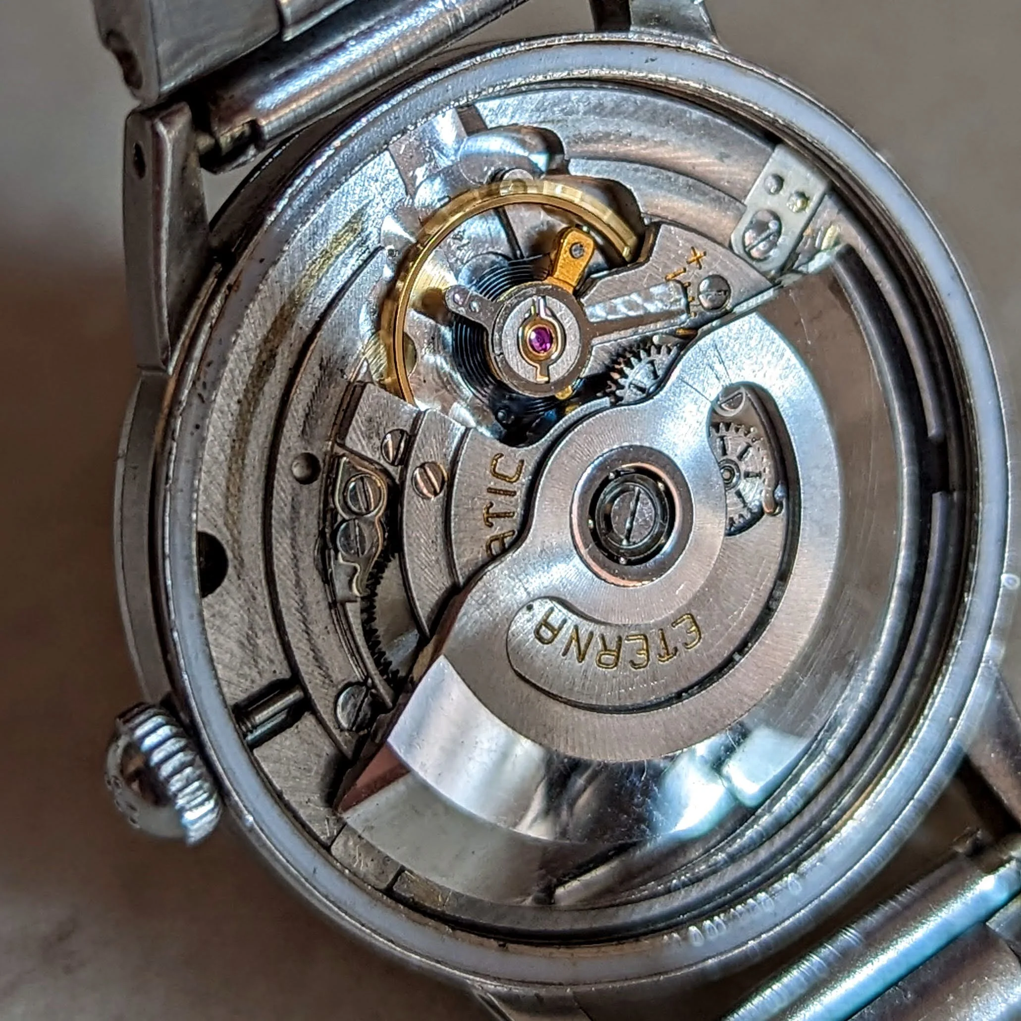1954 ETERNA-MATIC Wristwatch Cal. Eterna 1416U 17 Jewels Automatic Watch - Image 12