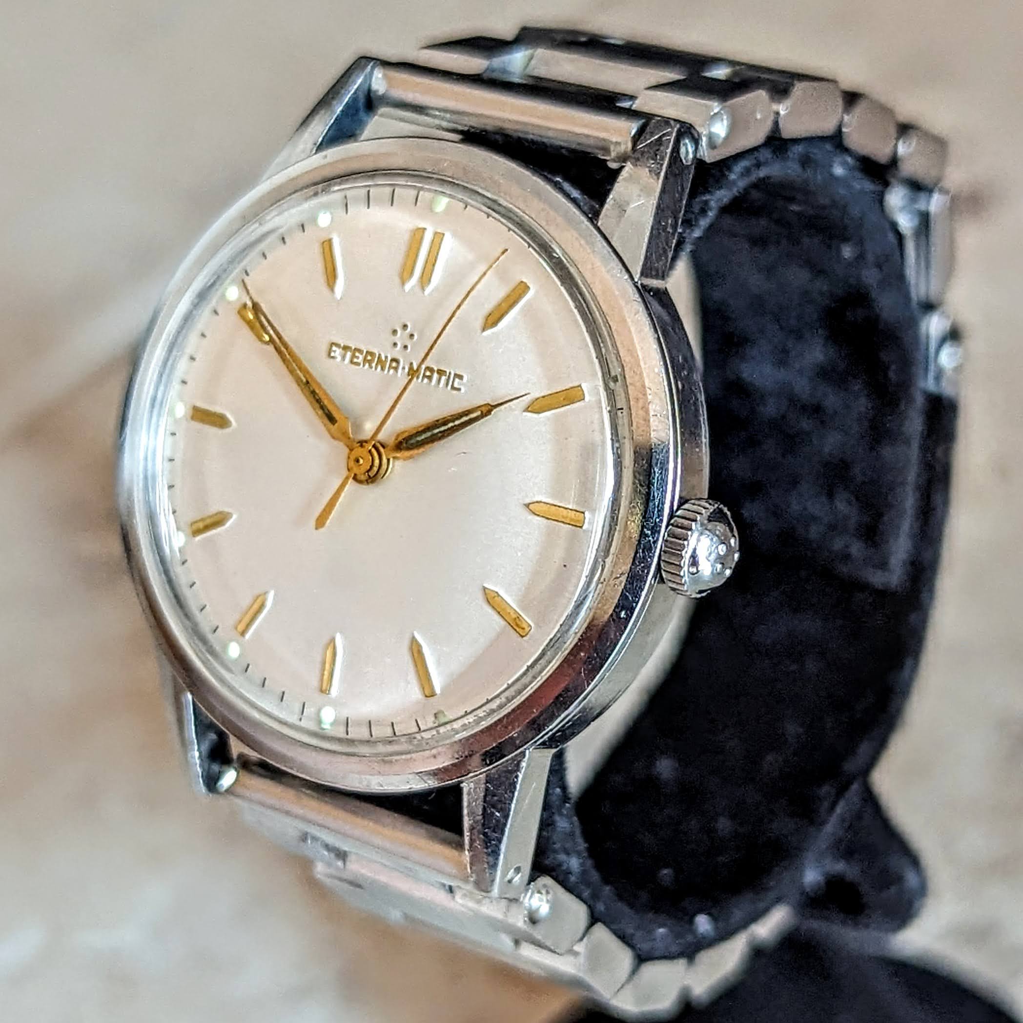 1954 ETERNA-MATIC Wristwatch Cal. Eterna 1416U 17 Jewels Automatic Watch - Image 5