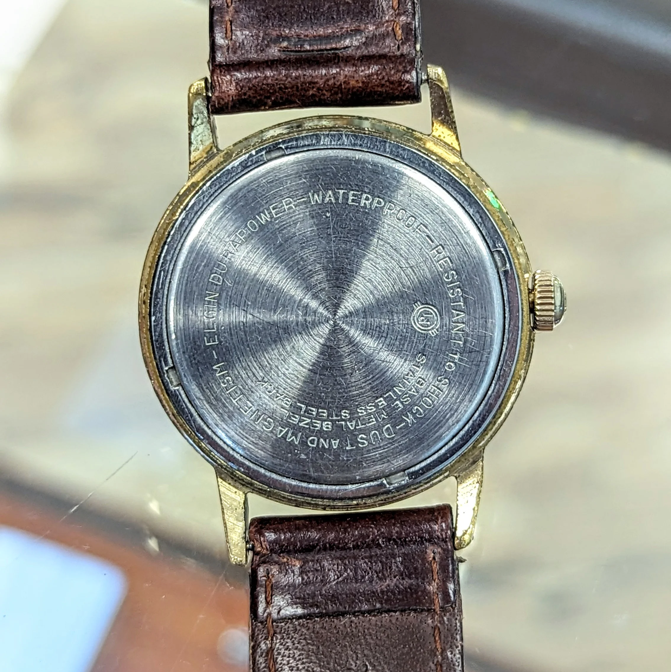 1955 ELGIN Sportsman Watch Grade 720 17 Jewels Wristwatch Ref. 6922 Round Case - Image 10