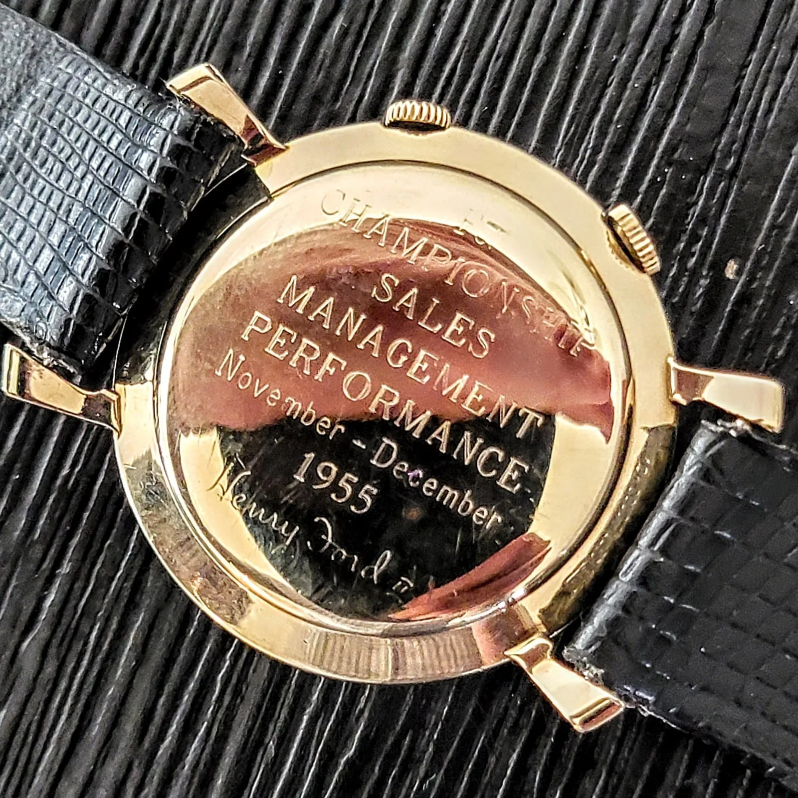 1955 Jaeger-LeCoultre "The FORD Memovox" Wristwatch - Image 19