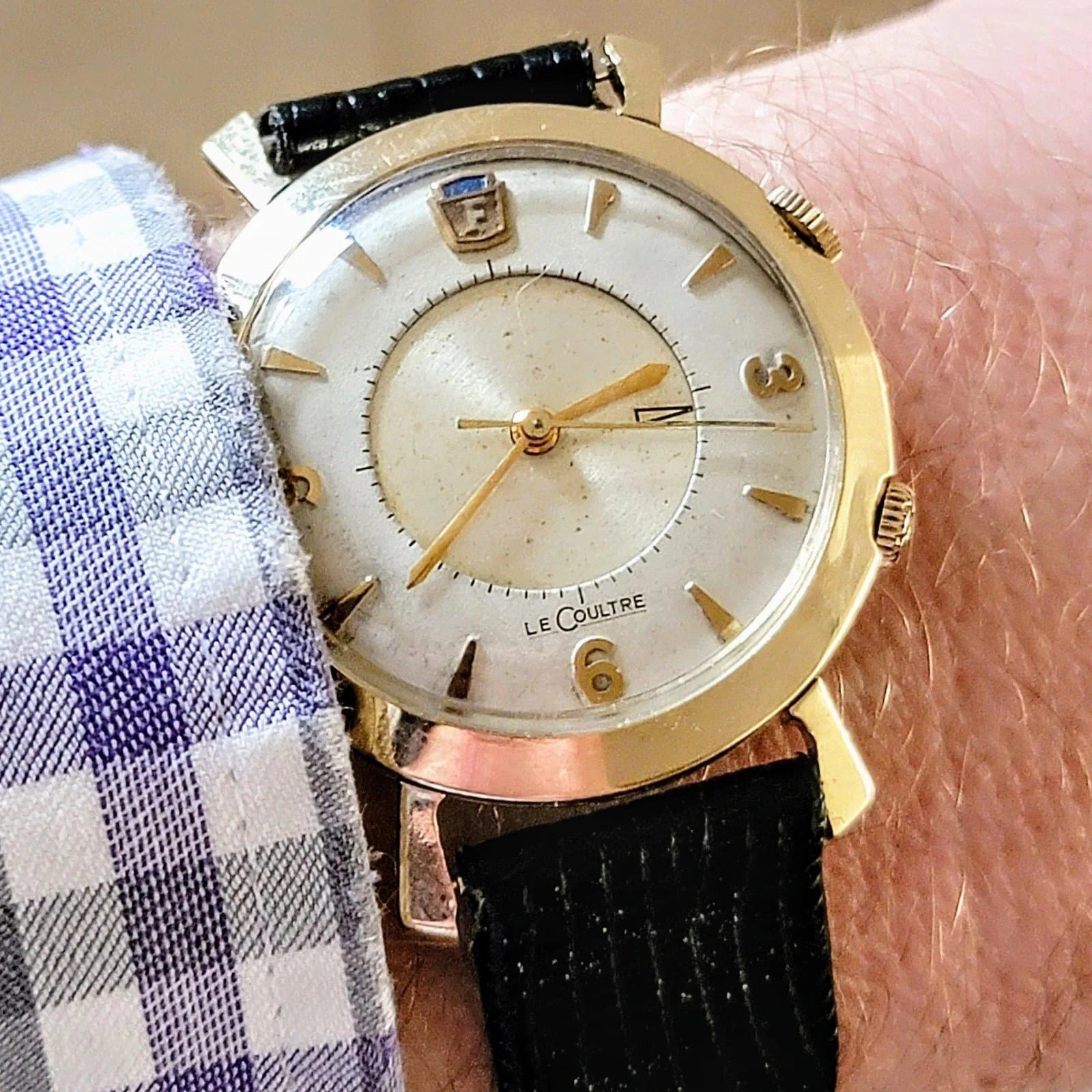 1955 Jaeger-LeCoultre "The FORD Memovox" Wristwatch - Image 23