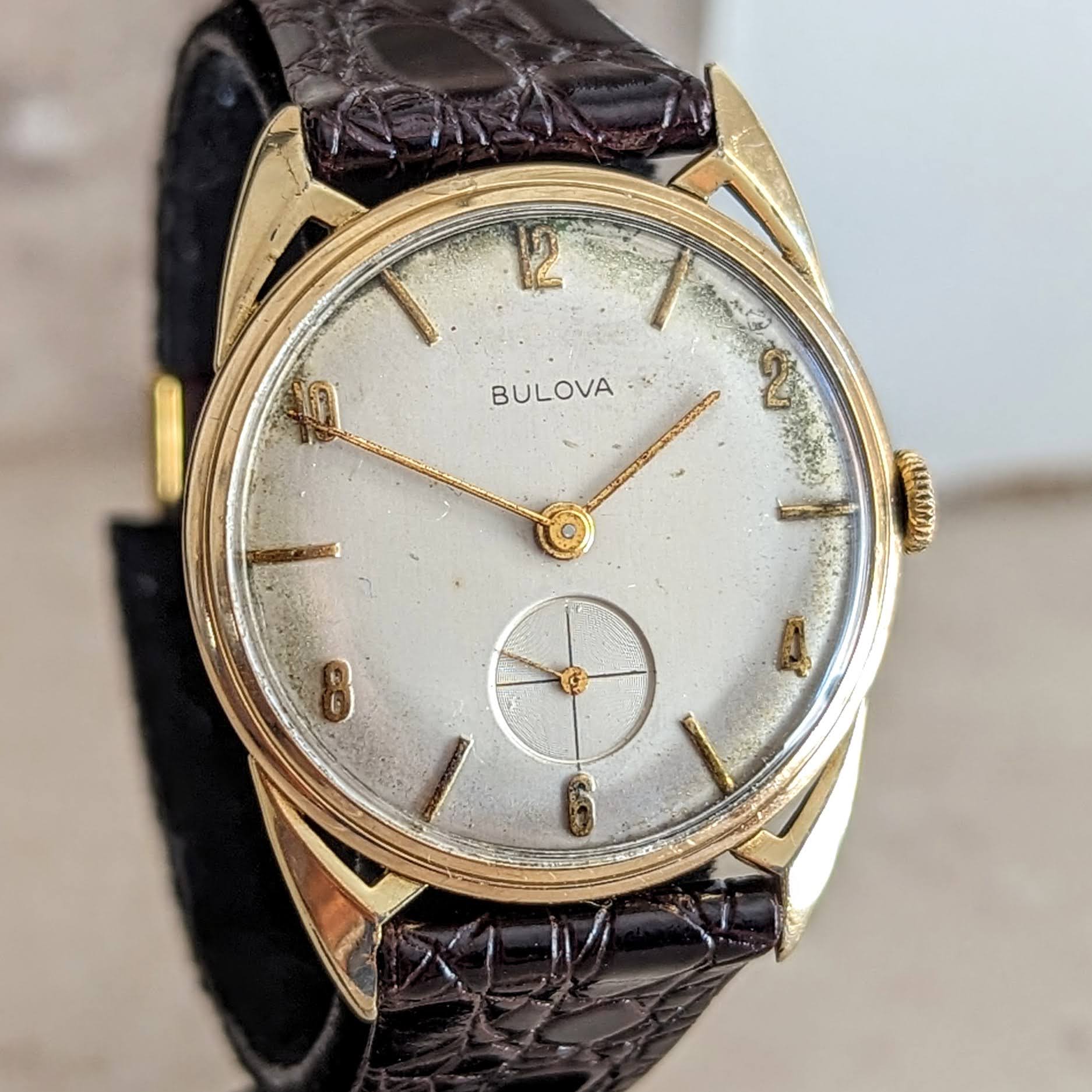 1956 BULOVA President "E" Wristwatch Cal. 10BU 17 Jewels Swiss Made Watch - Image 3