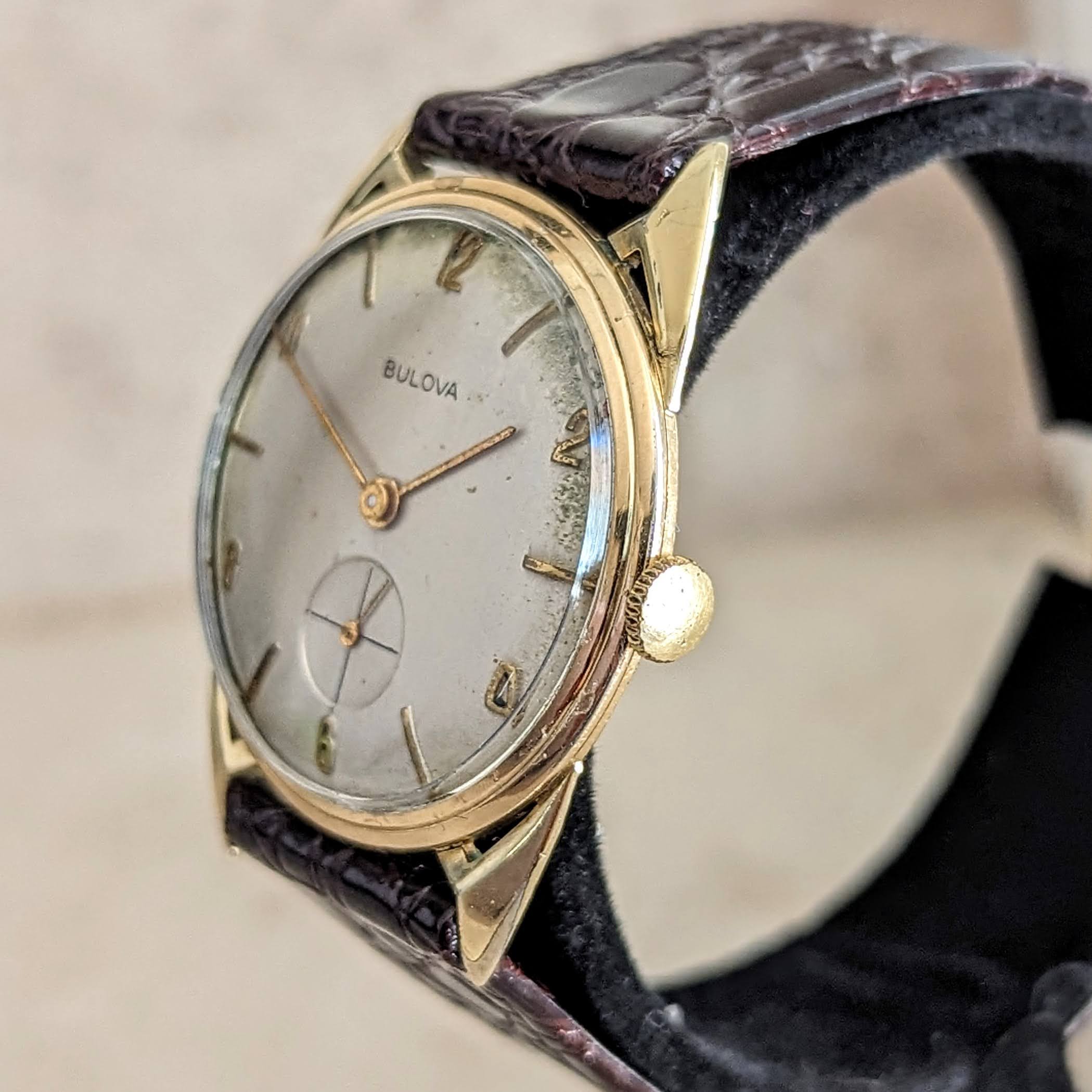 1956 BULOVA President "E" Wristwatch Cal. 10BU 17 Jewels Swiss Made Watch - Image 7