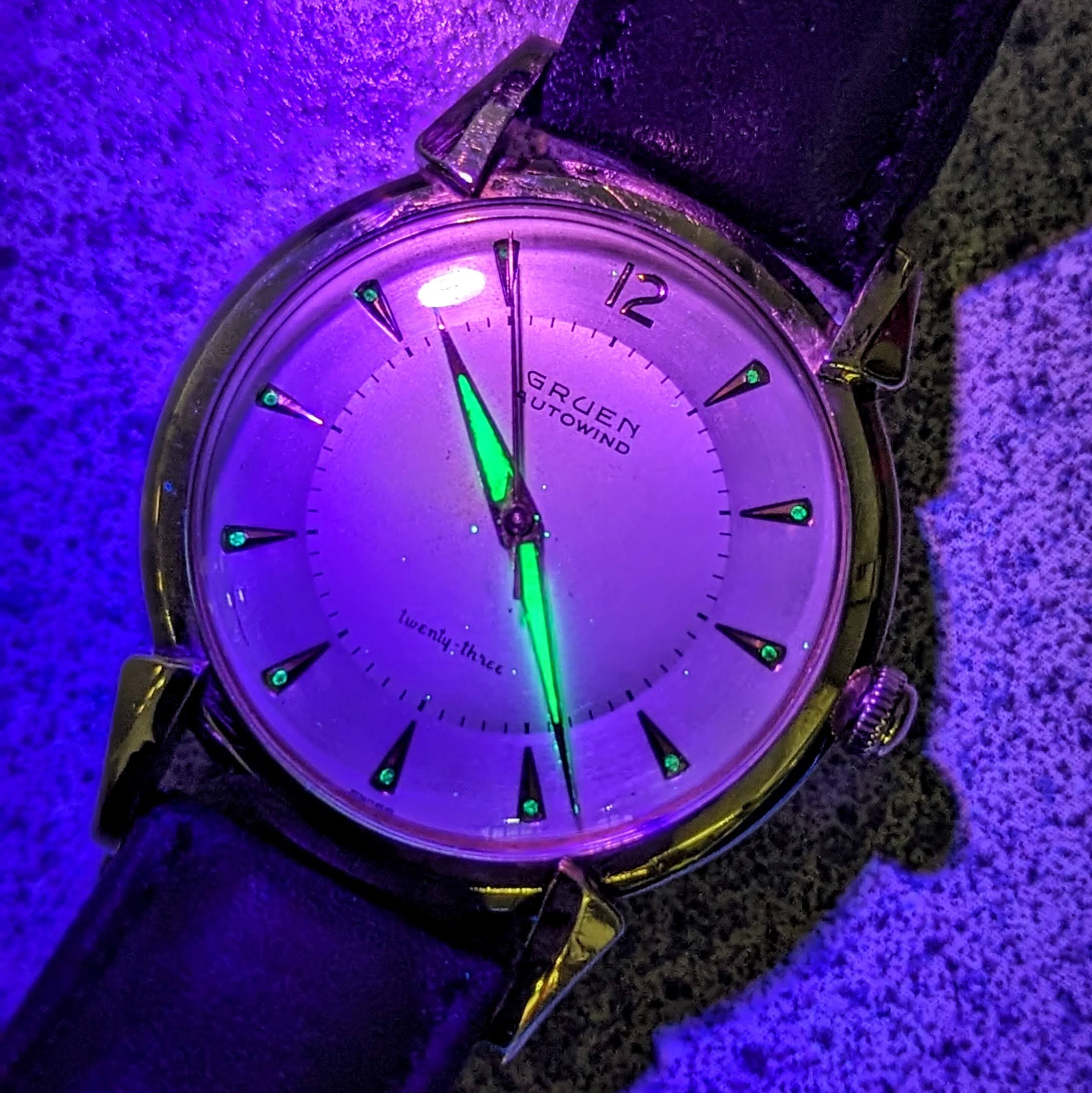 1956 GRUEN Precision Autowind Wristwatch 23 Jewels Cal. 930SS Swiss Made Watch - Image 7