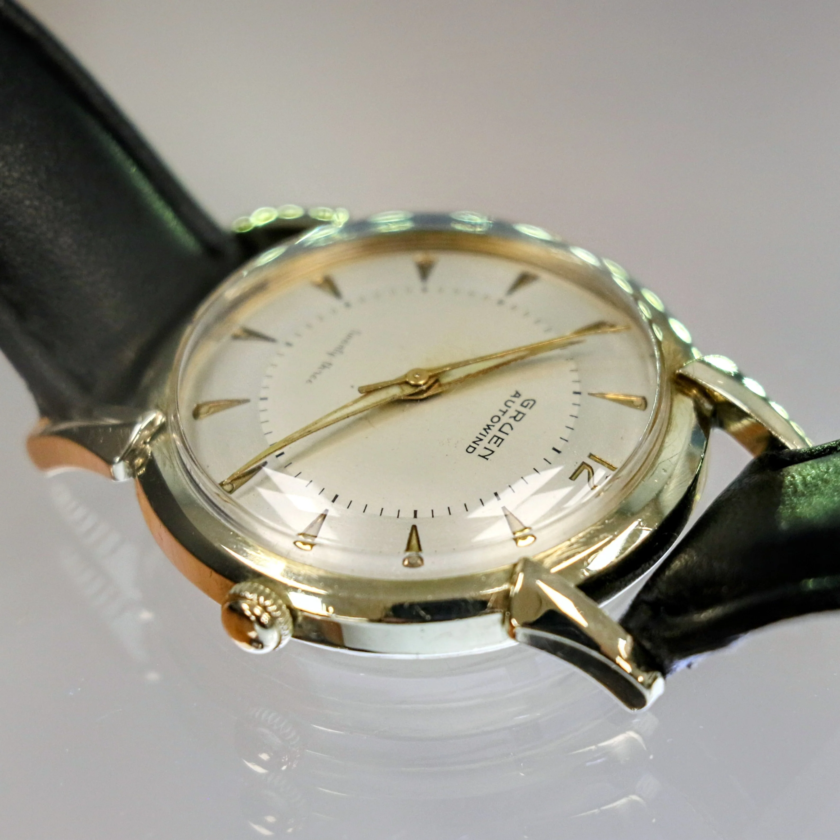 1956 GRUEN Precision Autowind Wristwatch 23 Jewels Cal. 930SS Swiss Made Watch - Image 8