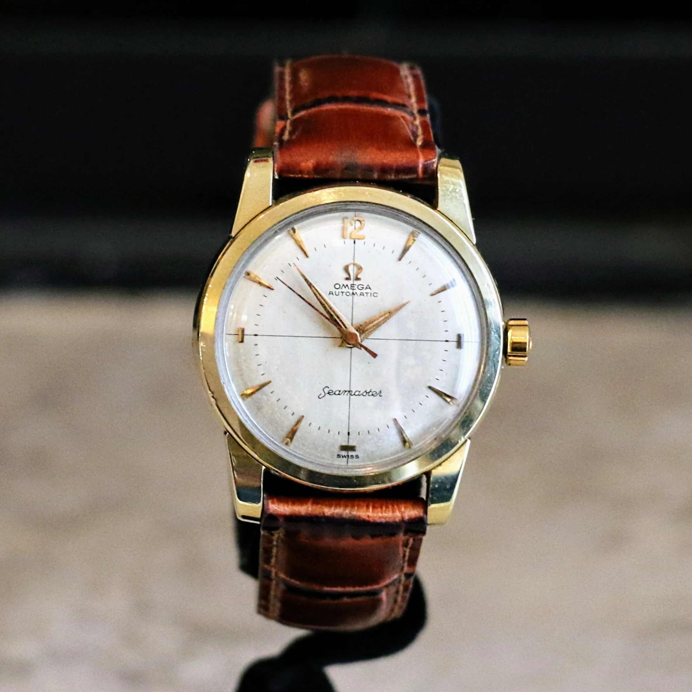 1956 OMEGA Automatic Seamaster Watch Cal. 500 Wristwatch Ref. 2846/2848 26C - Image 3
