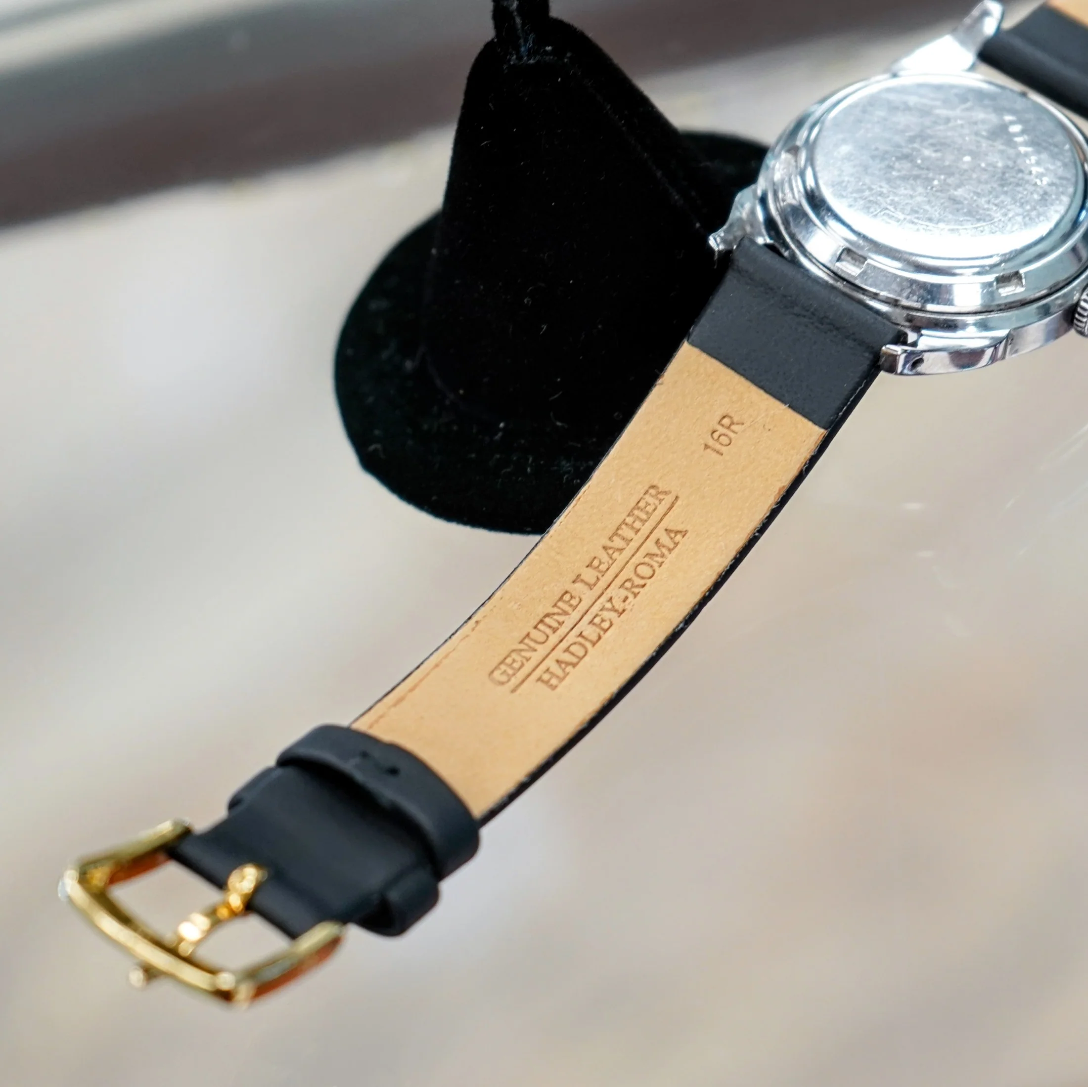 1957 BULOVA 23 "A" Selfwinding Watch 23 Jewels Cal. 10BPAC Black Dial Wristwatch - Image 16