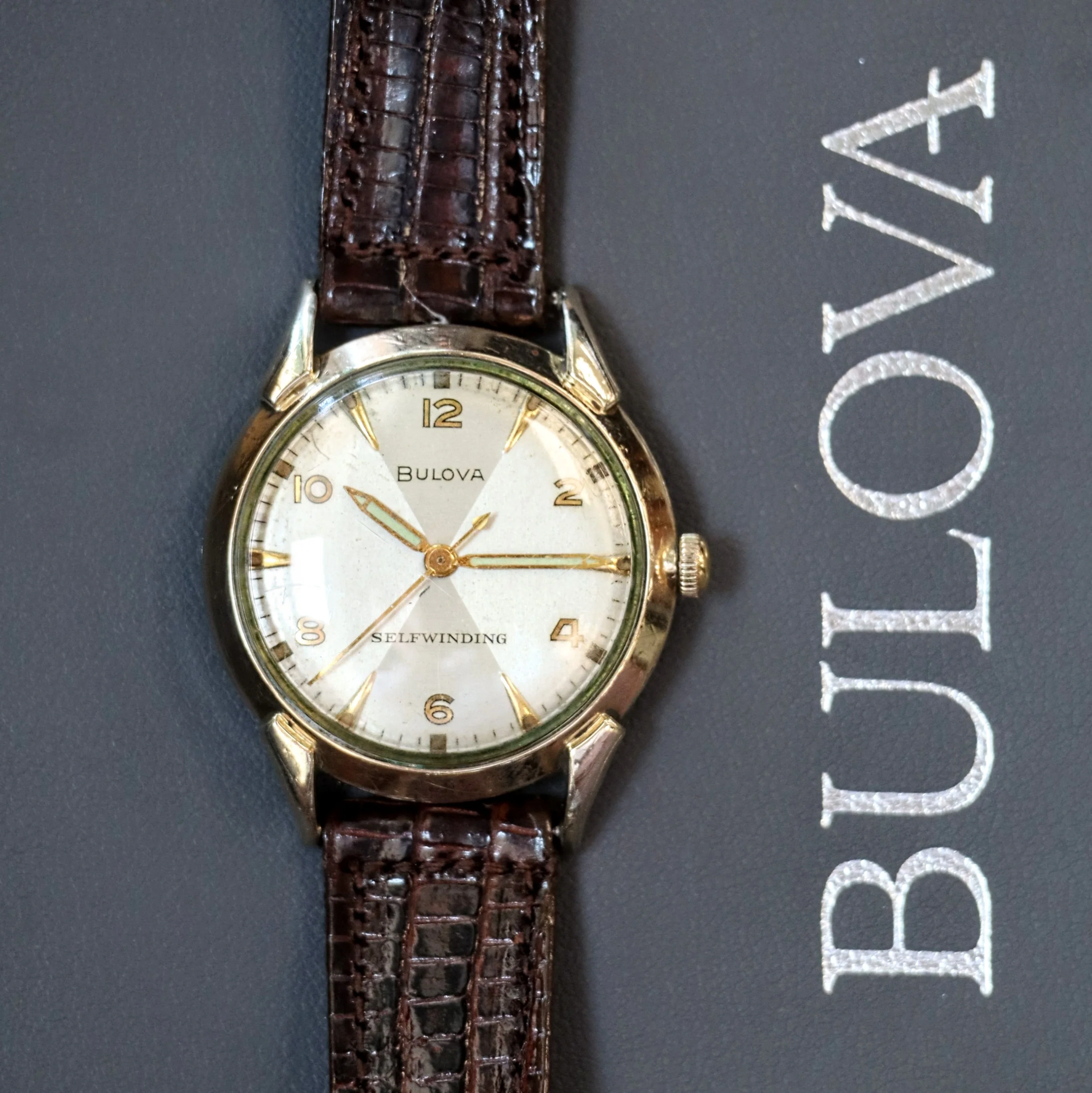1957 BULOVA Royal Clipper Selfwinding Watch 17 Jewels Cal. 11ACAC Swiss Made Wristwatch - Image 4