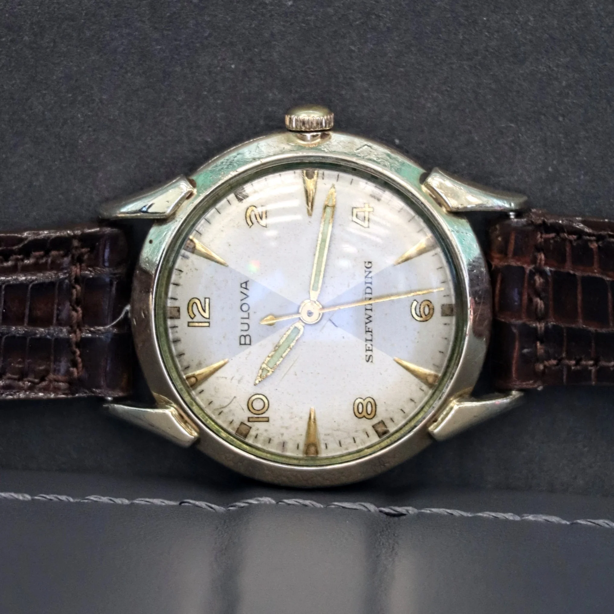 1957 BULOVA Royal Clipper Selfwinding Watch 17 Jewels Cal. 11ACAC Swiss Made Wristwatch - Image 7
