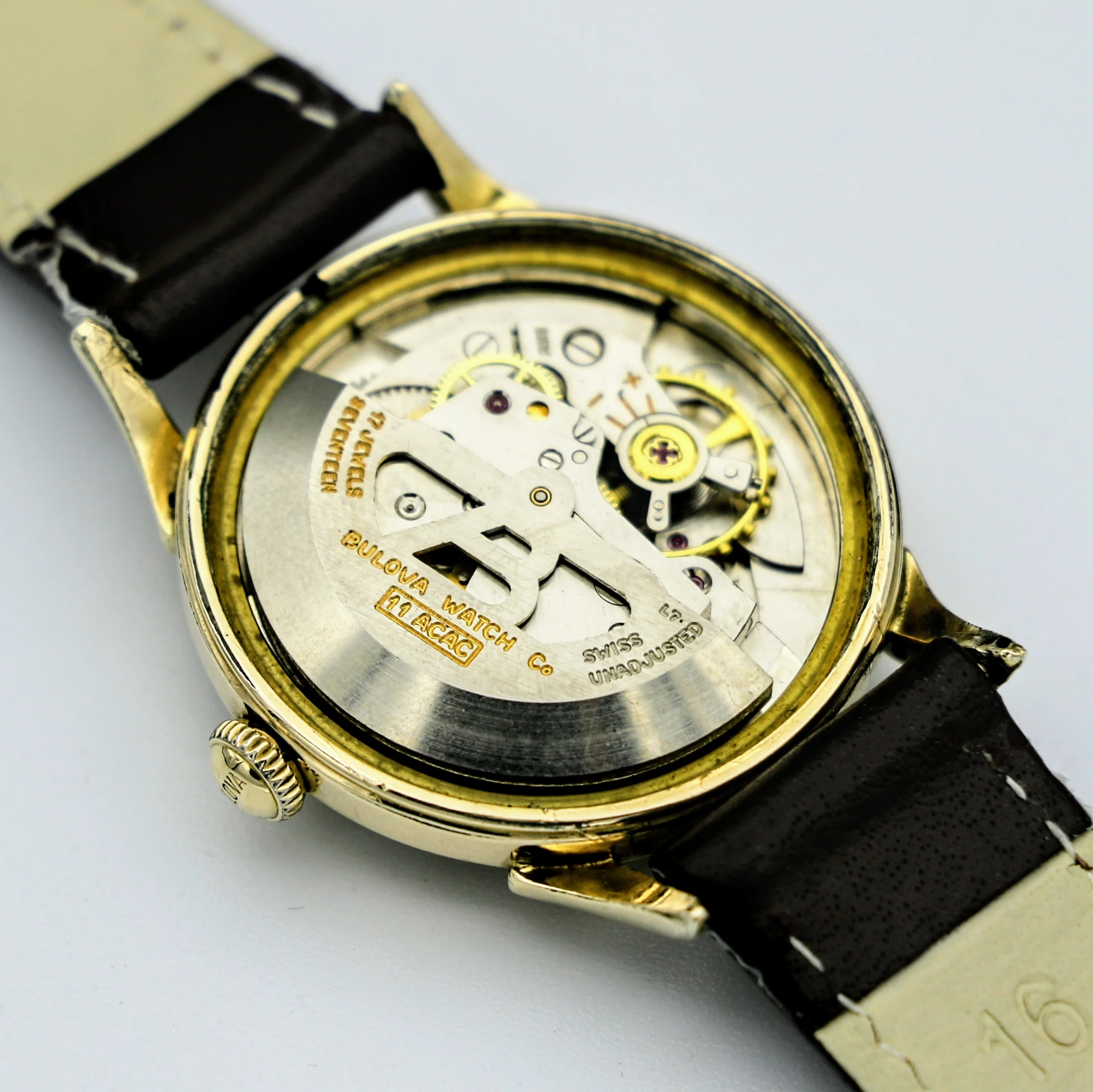 1958 BULOVA Royal Clipper Automatic Wristwatch Swiss Caliber 11ACAC 17 Jewels Watch - Image 15