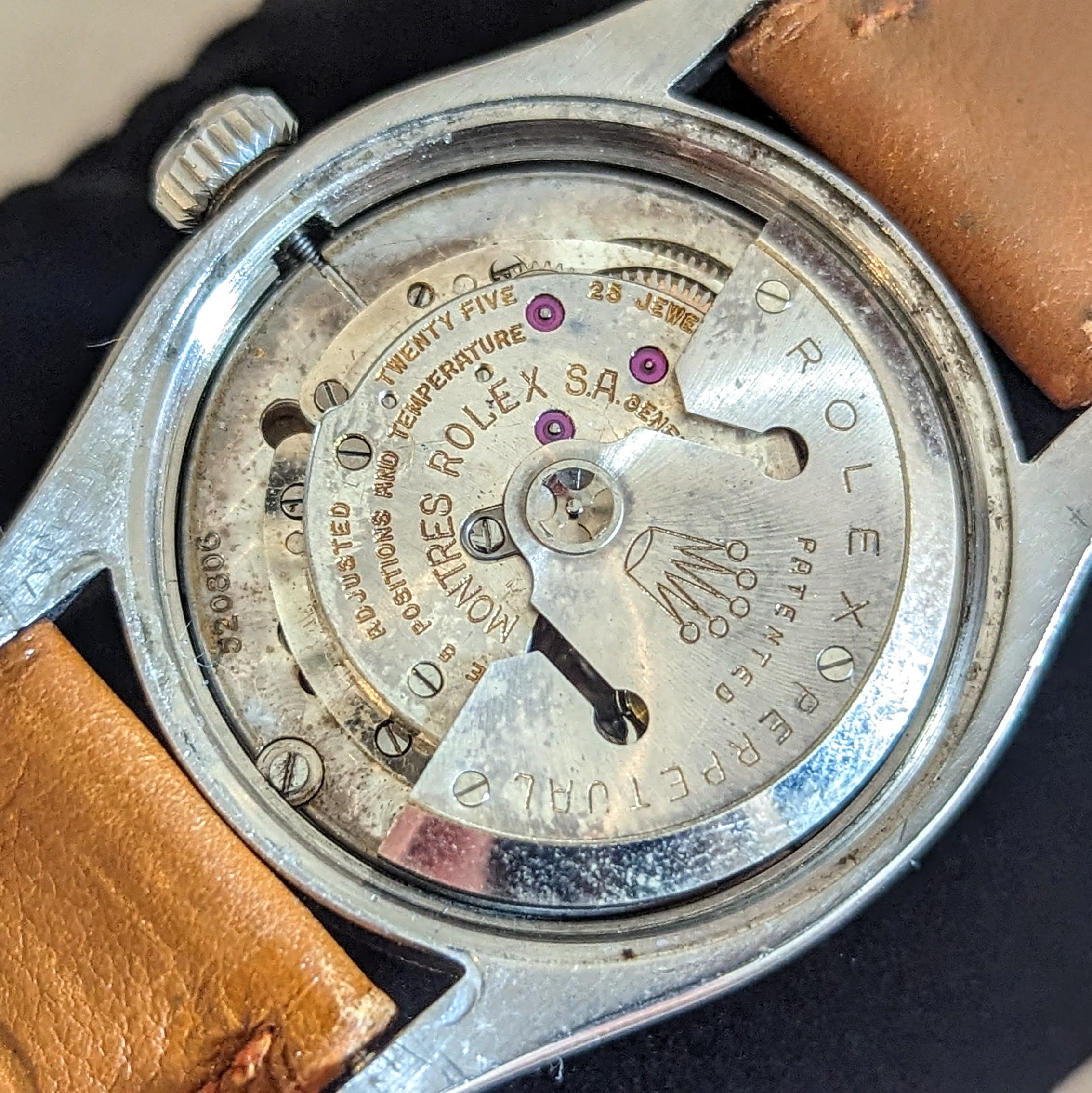 1960 ROLEX Ref 6581 Oyster Perpetual Officially Certified Chronometer Wristwatch - Image 18