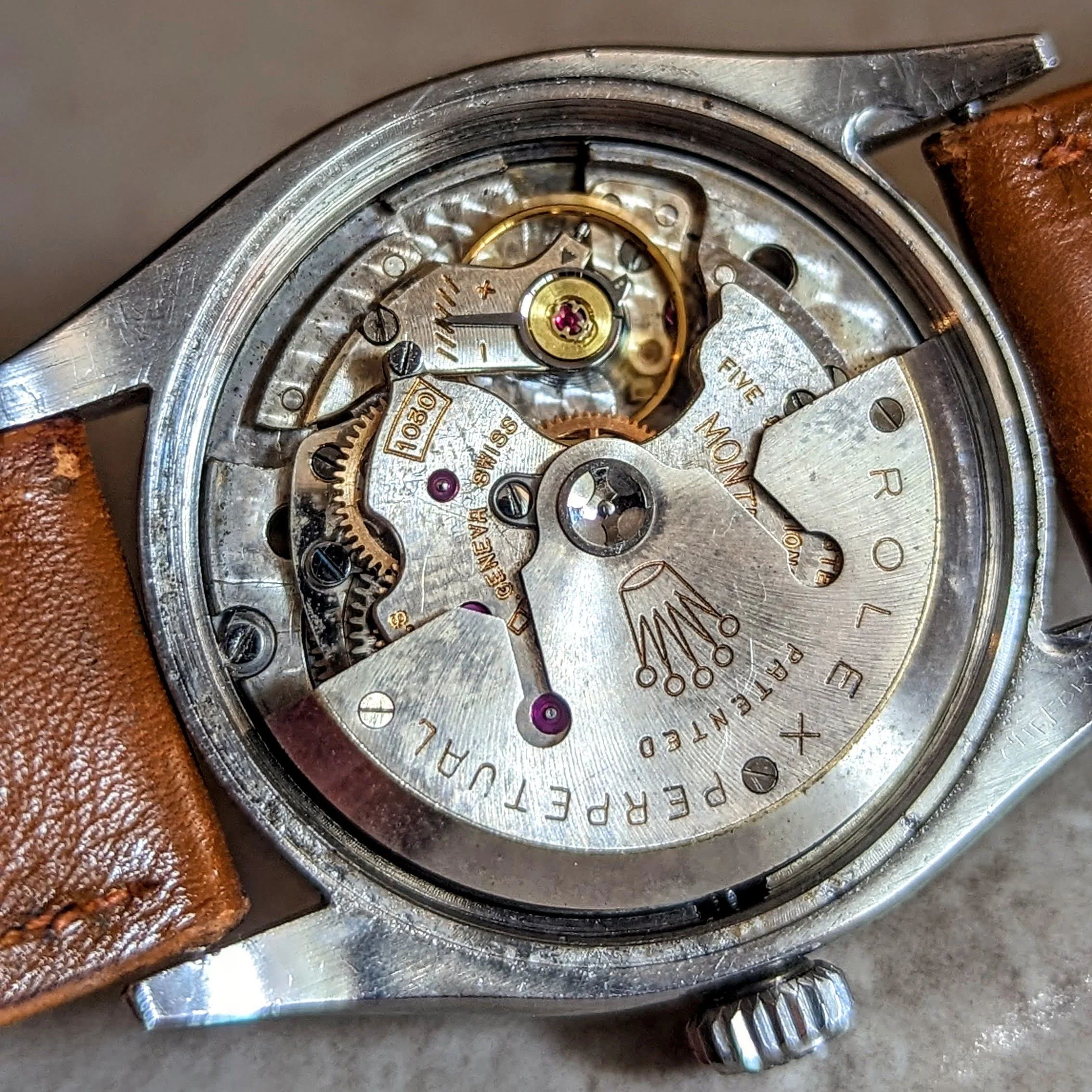 1960 ROLEX Ref 6581 Oyster Perpetual Officially Certified Chronometer Wristwatch - Image 19