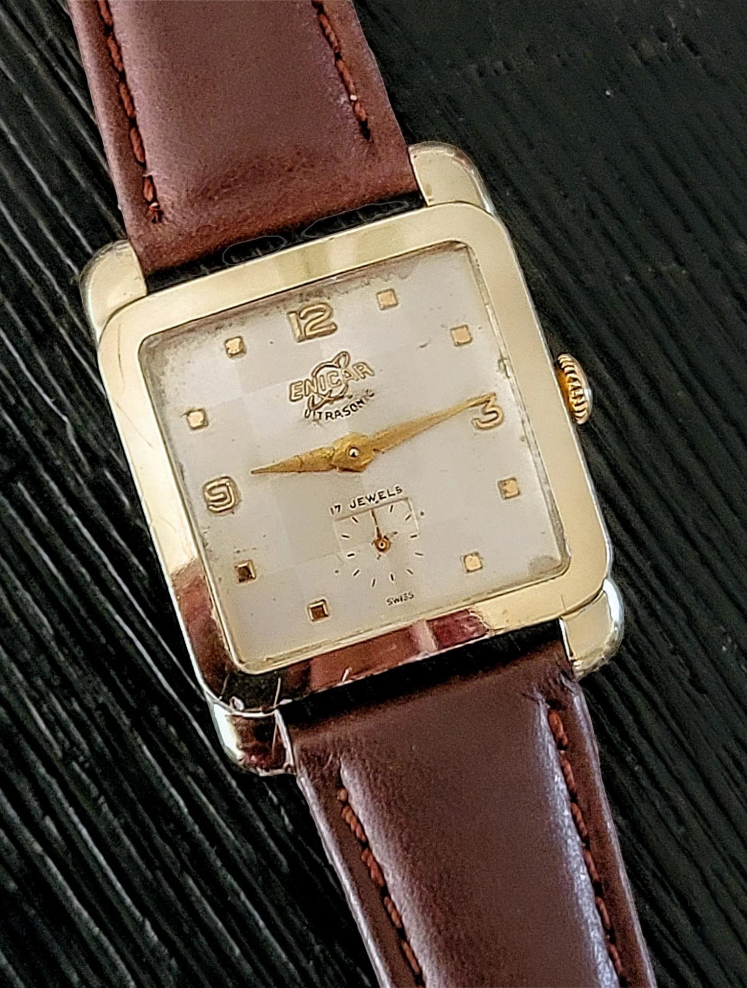 1960's ENICAR Ultrasonic Watch Cal. AR 1012 Swiss Made - Image 5