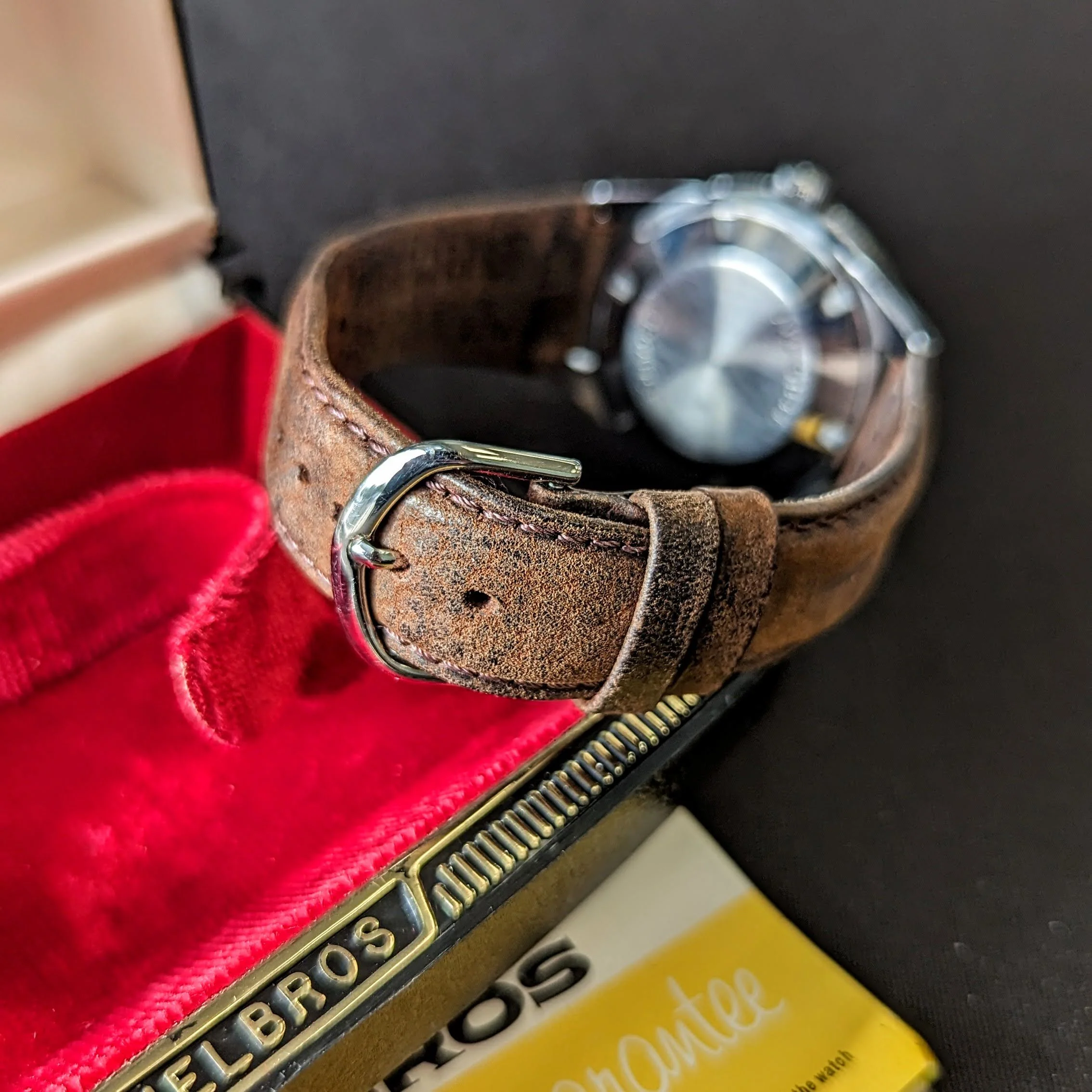 1960s HELBROS Invincible Skin Diver Automatic Wristwatch 17 Jewels Cal. PUW 1461 Germany Made - Image 15