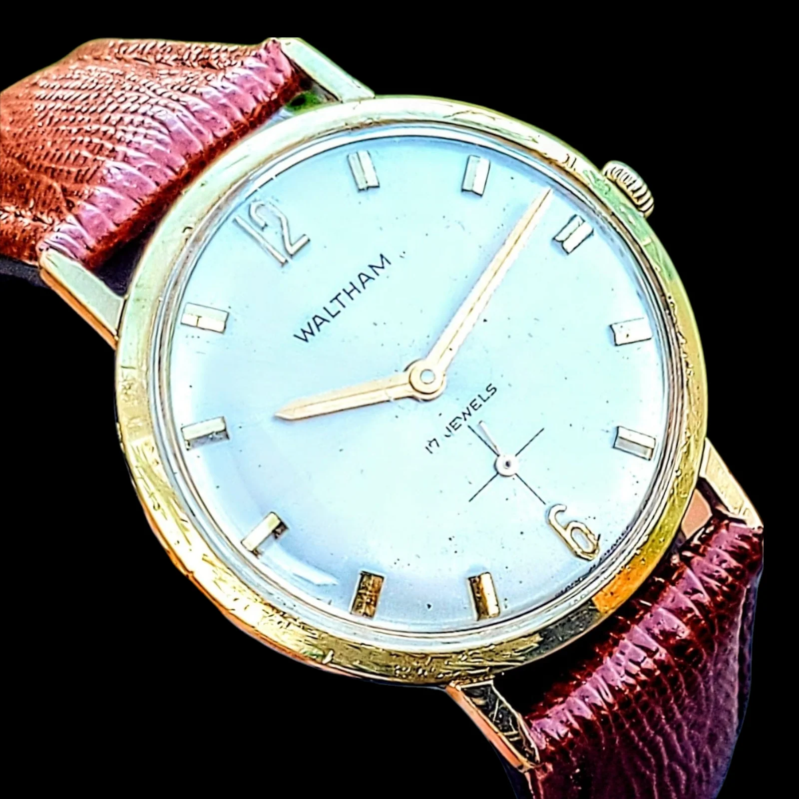 1960's WALTHAM Watch Cal. Lorsa 238 France Made - Image 10