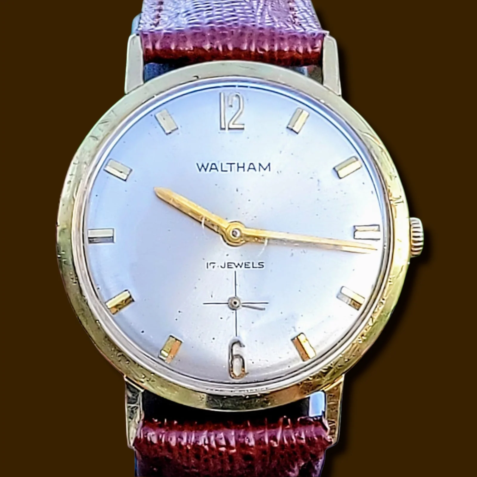 1960's WALTHAM Watch Cal. Lorsa 238 France Made - Image 15