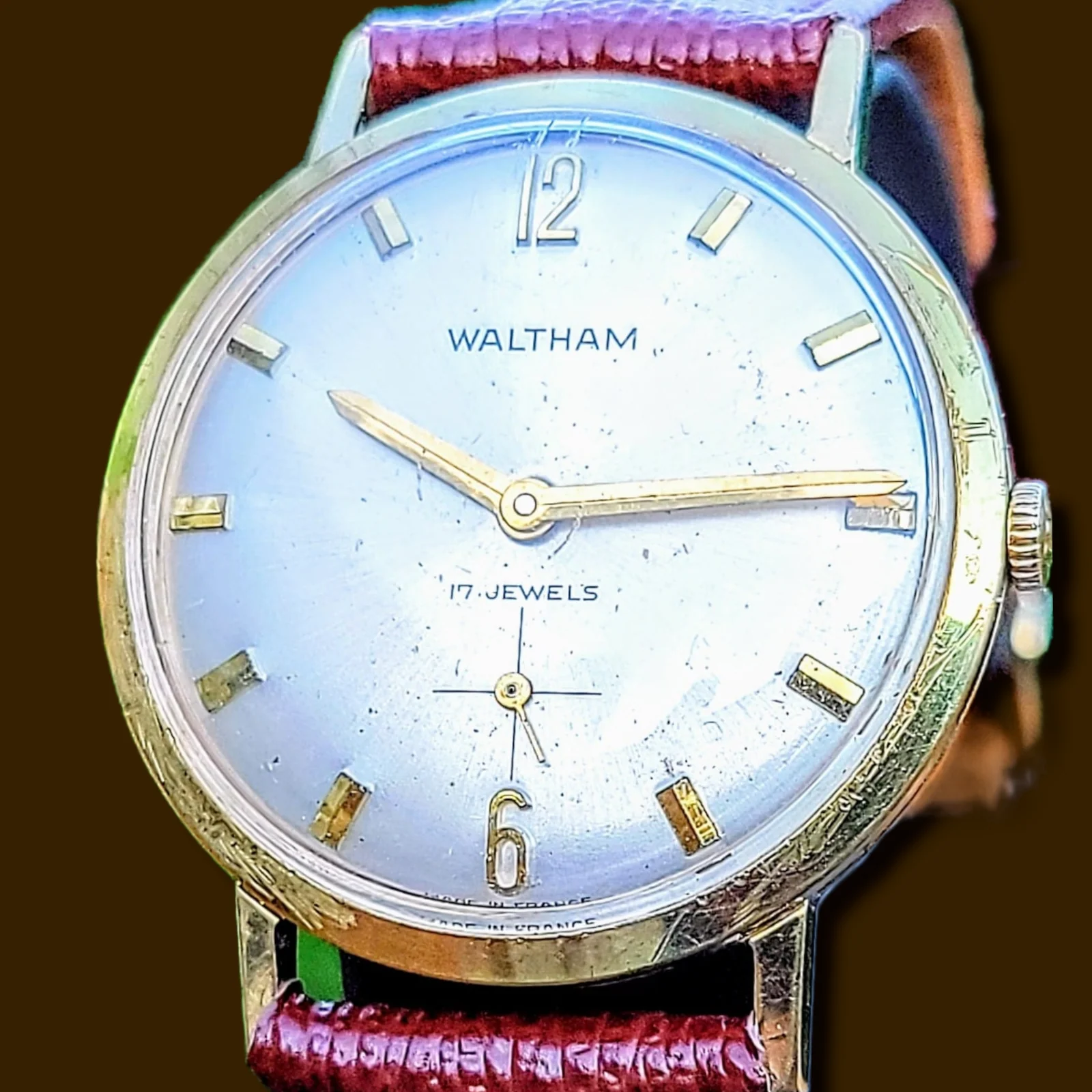 1960's WALTHAM Watch Cal. Lorsa 238 France Made - Image 16
