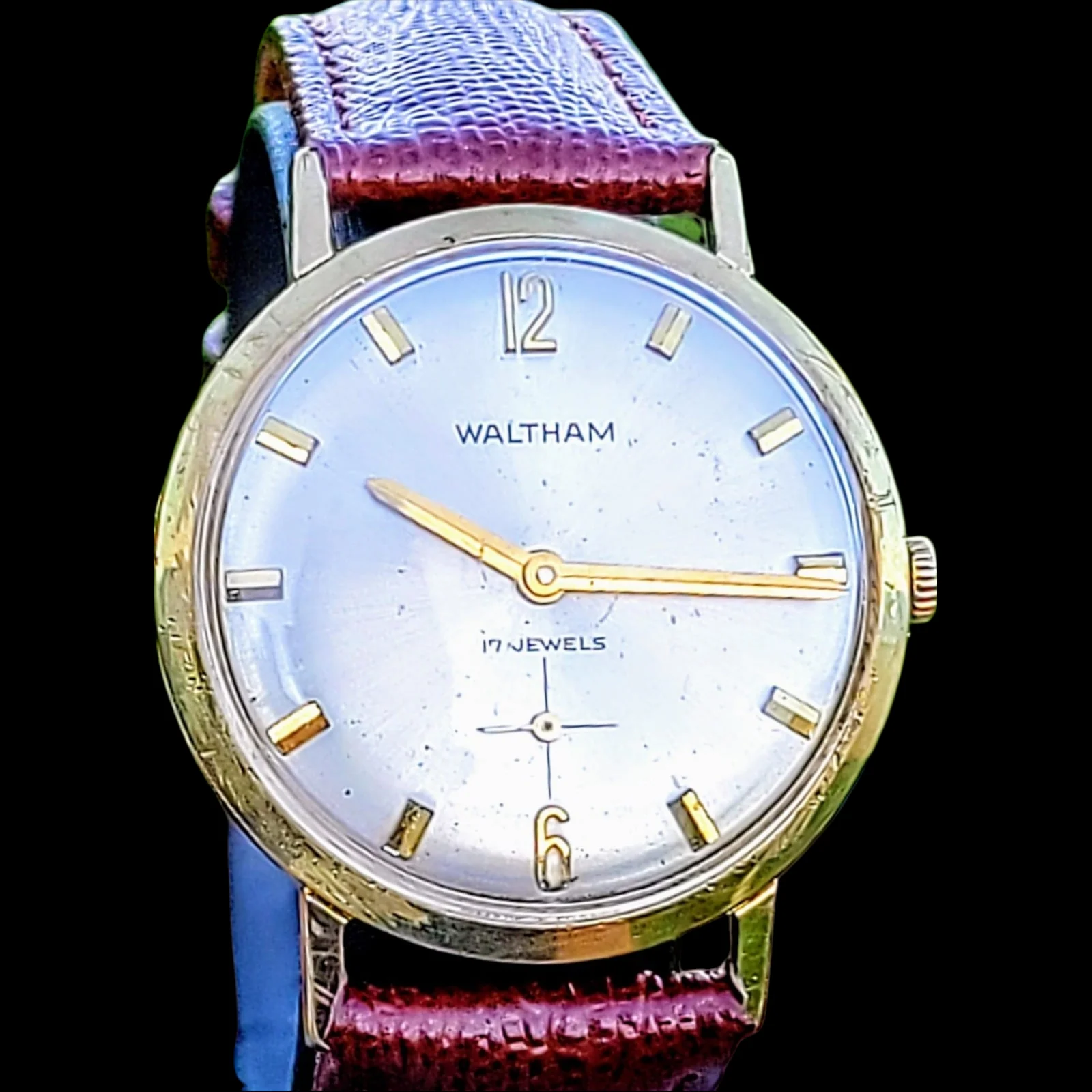 1960's WALTHAM Watch Cal. Lorsa 238 France Made - Image 3