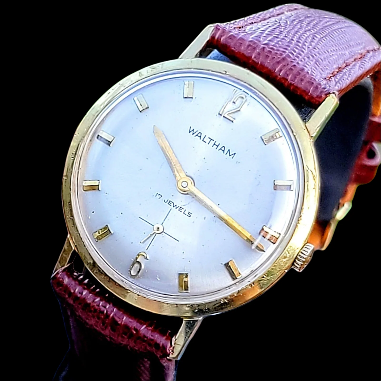 1960's WALTHAM Watch Cal. Lorsa 238 France Made - Image 4