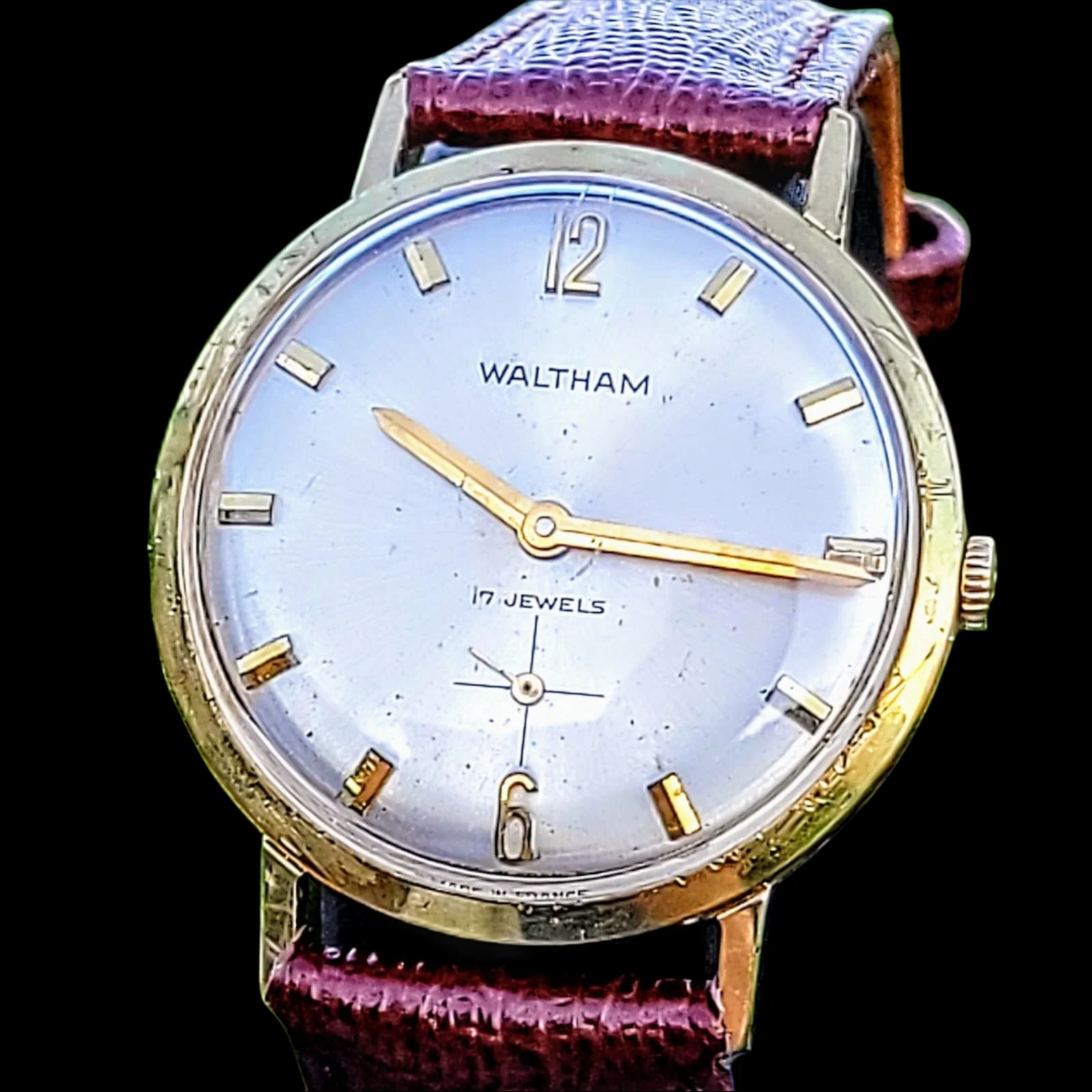 1960's WALTHAM Watch Cal. Lorsa 238 France Made - Image 8