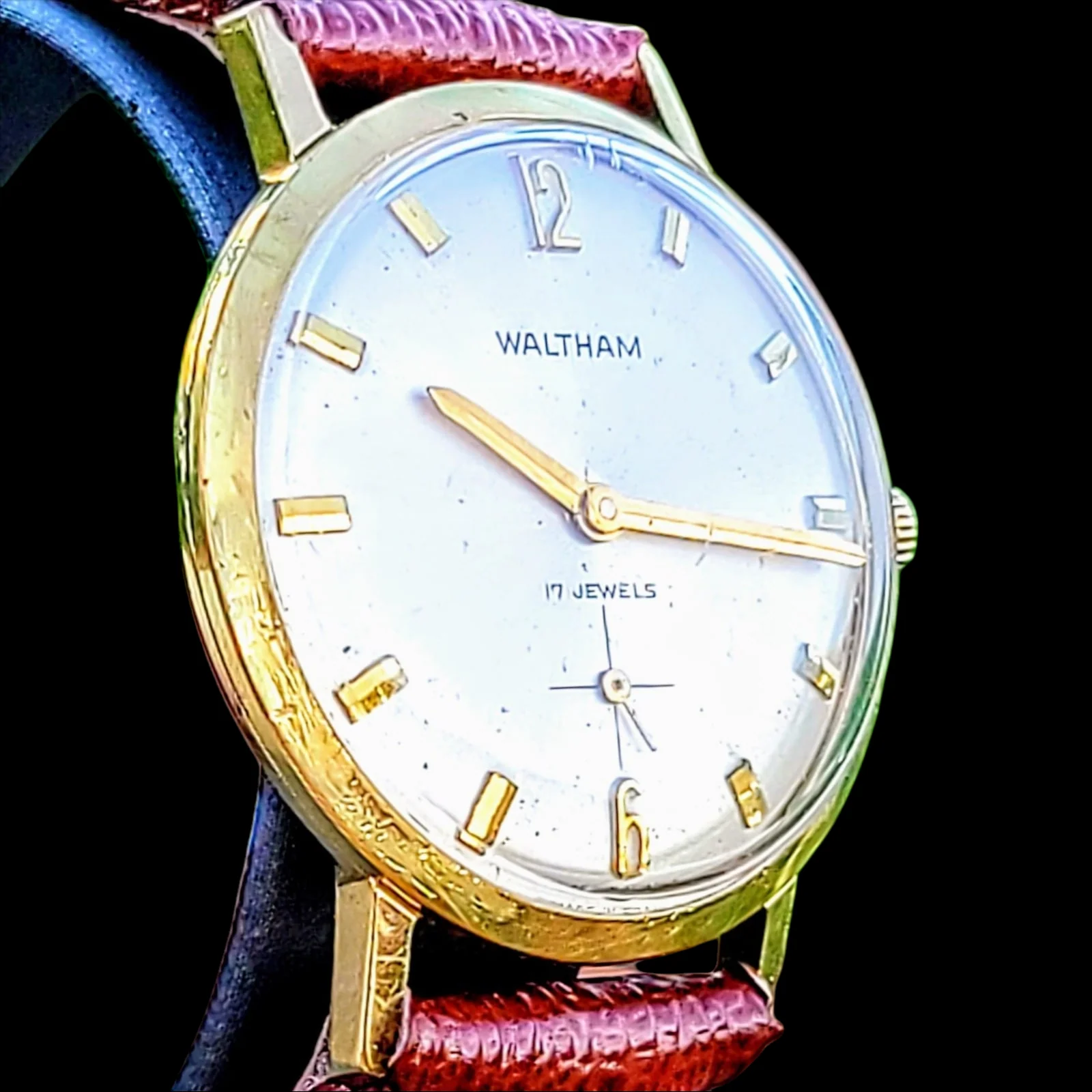 1960's WALTHAM Watch Cal. Lorsa 238 France Made - Image 9