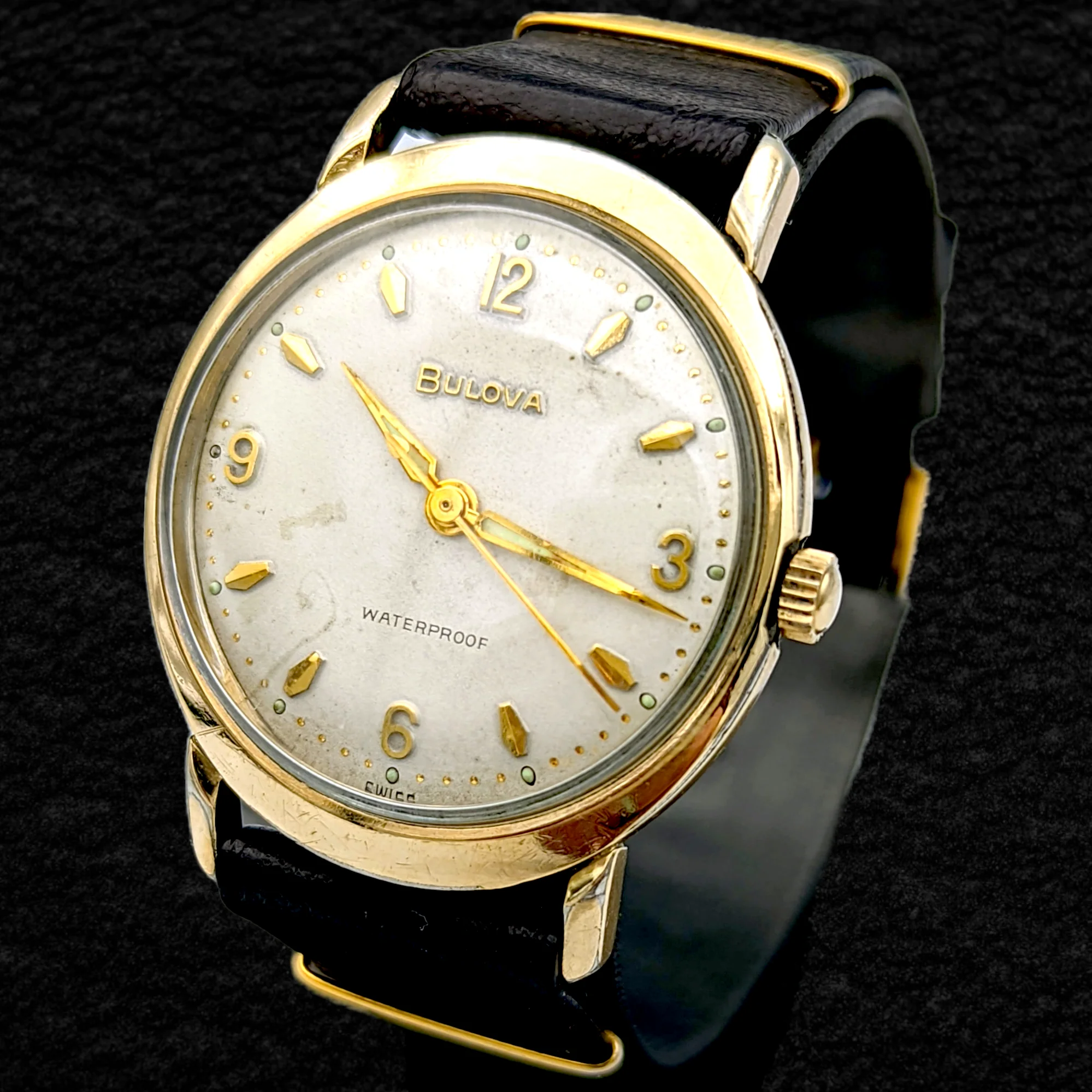 1961 BULOVA Sea King "J" Watch 17 Jewels Cal. 11AFC Swiss Made - Image 3