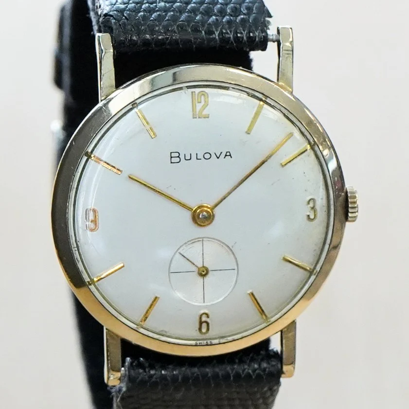 1961 BULOVA Swiss Mechanical Dress Watch – 32mm Super-Thin Round Case Wristwatch - Image 3