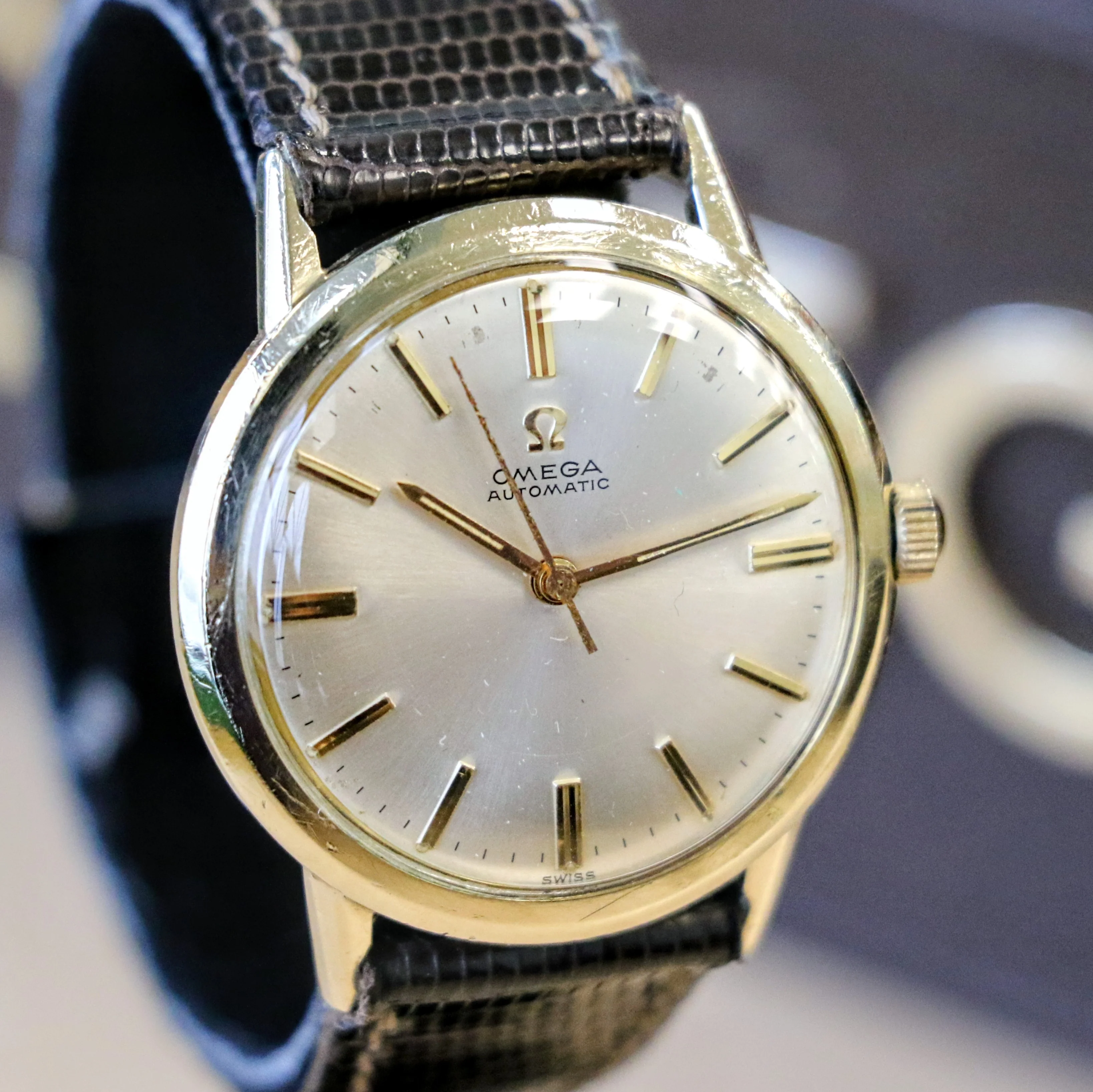 1962 OMEGA Automatic Watch Ref. LL6304 Cal. 550 Vintage Wristwatch 10K GF & S.S. - Image 3