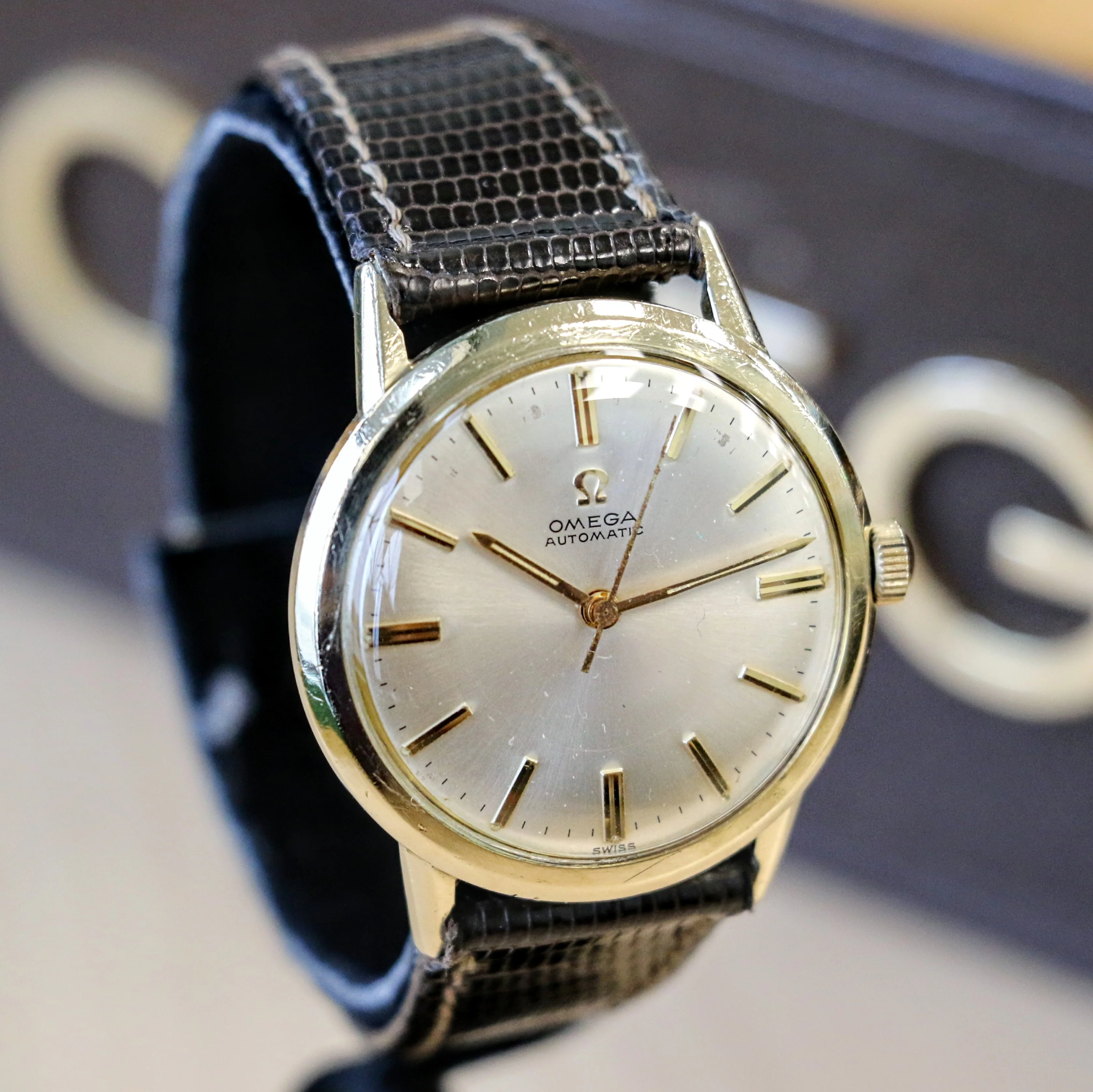 1962 OMEGA Automatic Watch Ref. LL6304 Cal. 550 Vintage Wristwatch 10K GF & S.S. - Image 4