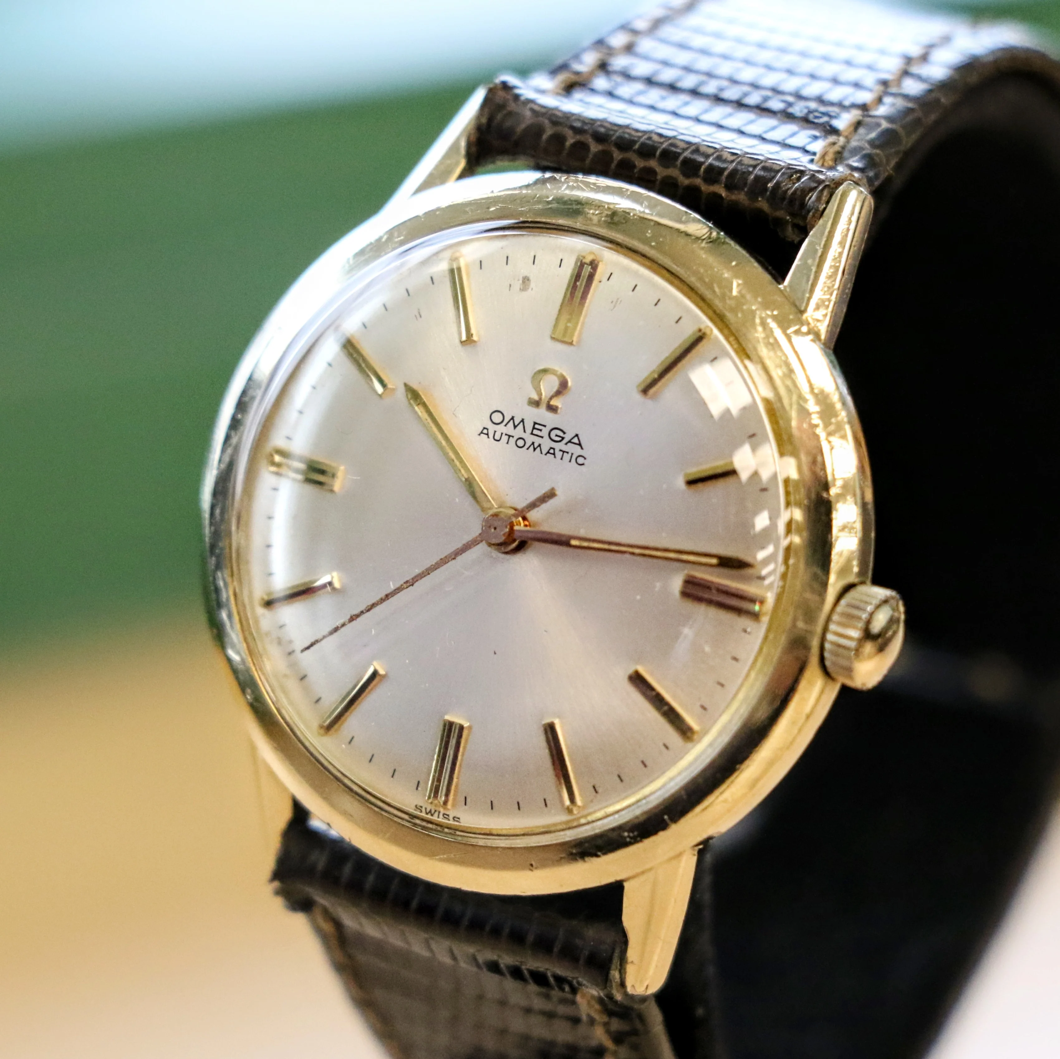 1962 OMEGA Automatic Watch Ref. LL6304 Cal. 550 Vintage Wristwatch 10K GF & S.S. - Image 5