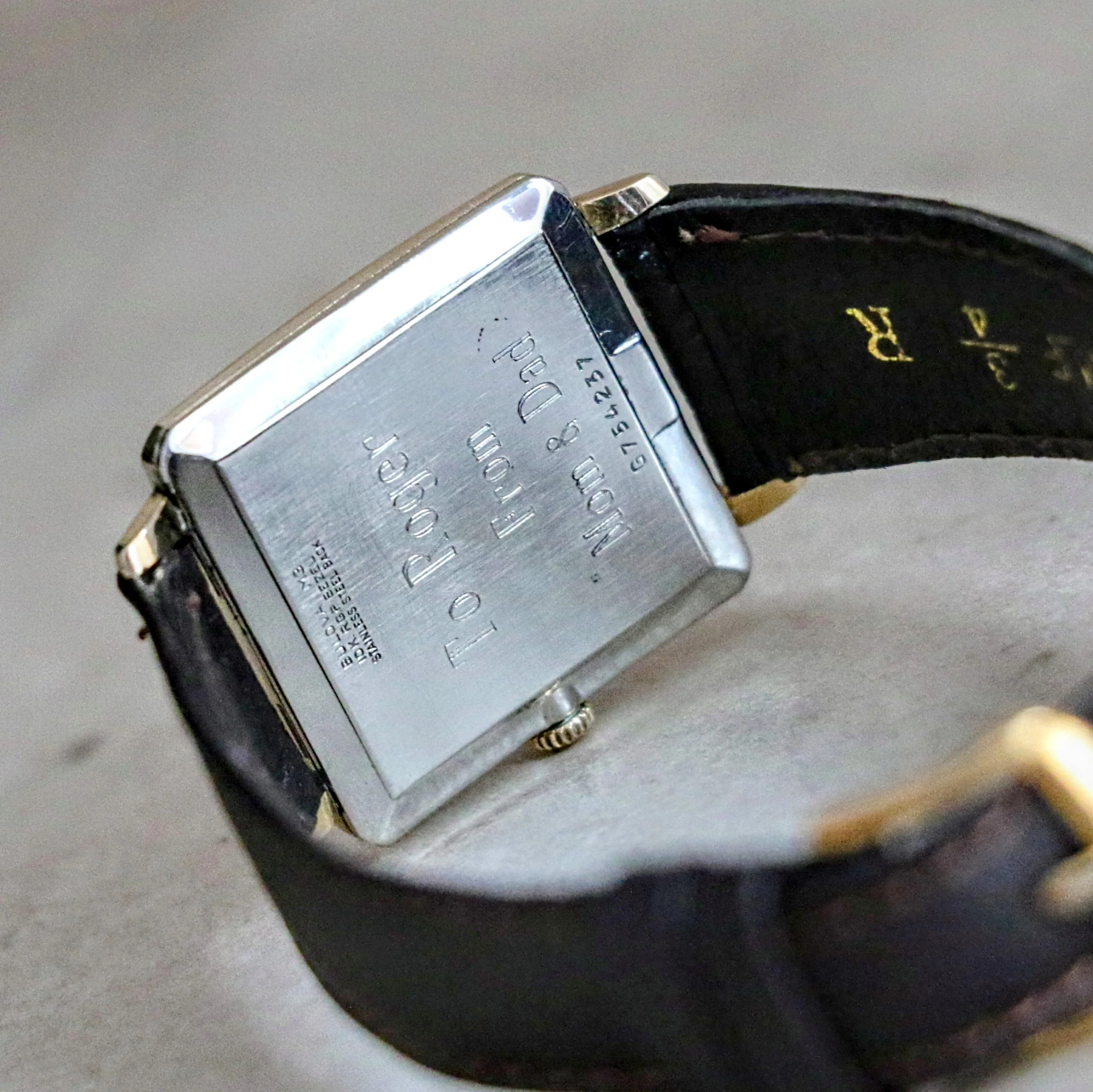 1963 BULOVA Senator “G” Watch Stunning Case Design 17 Jewels Wristwatch - Image 15