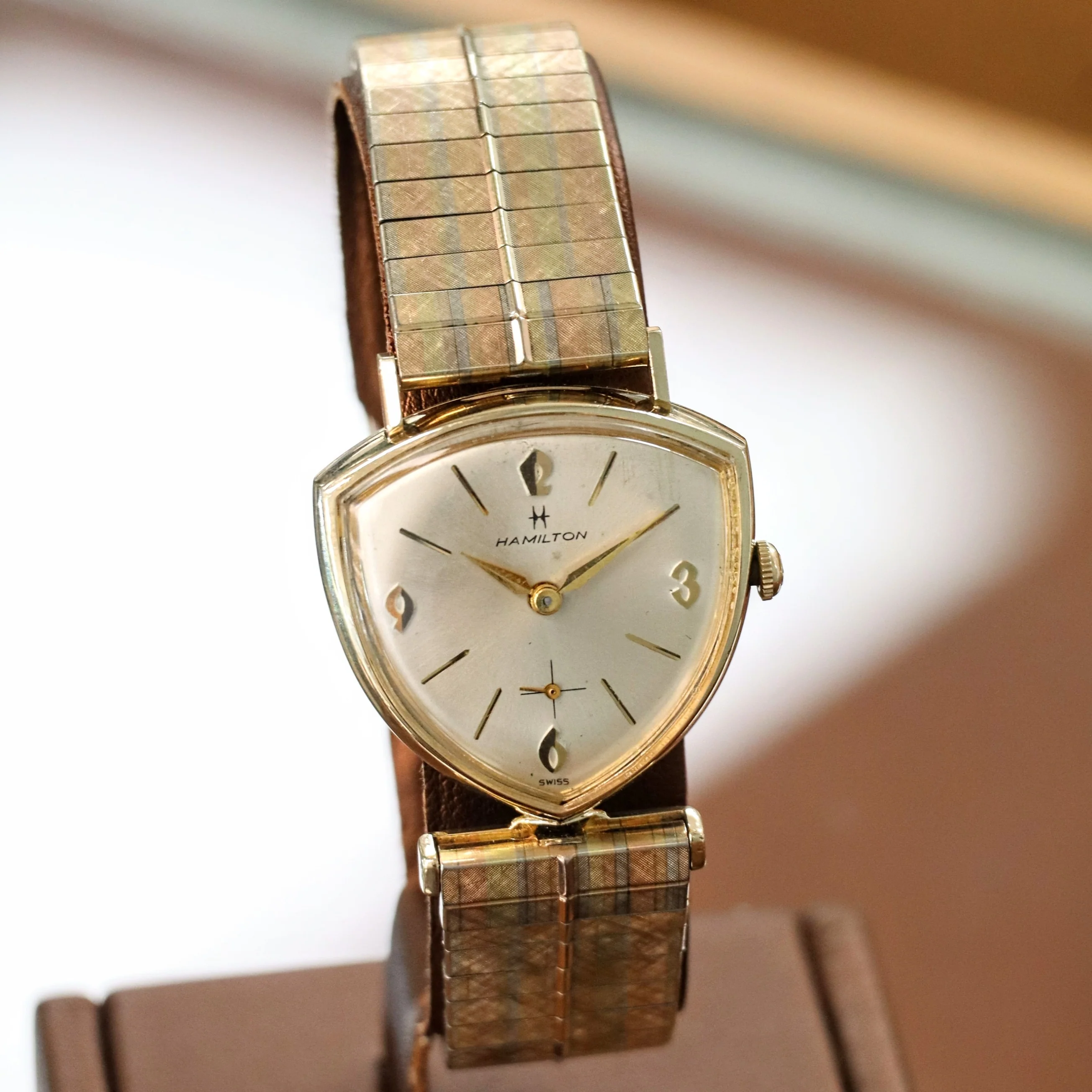 1963 HAMILTON Thor II Asymmetric Watch Cal. 686 Original S.S. JB Champion Bracelet - Image 7