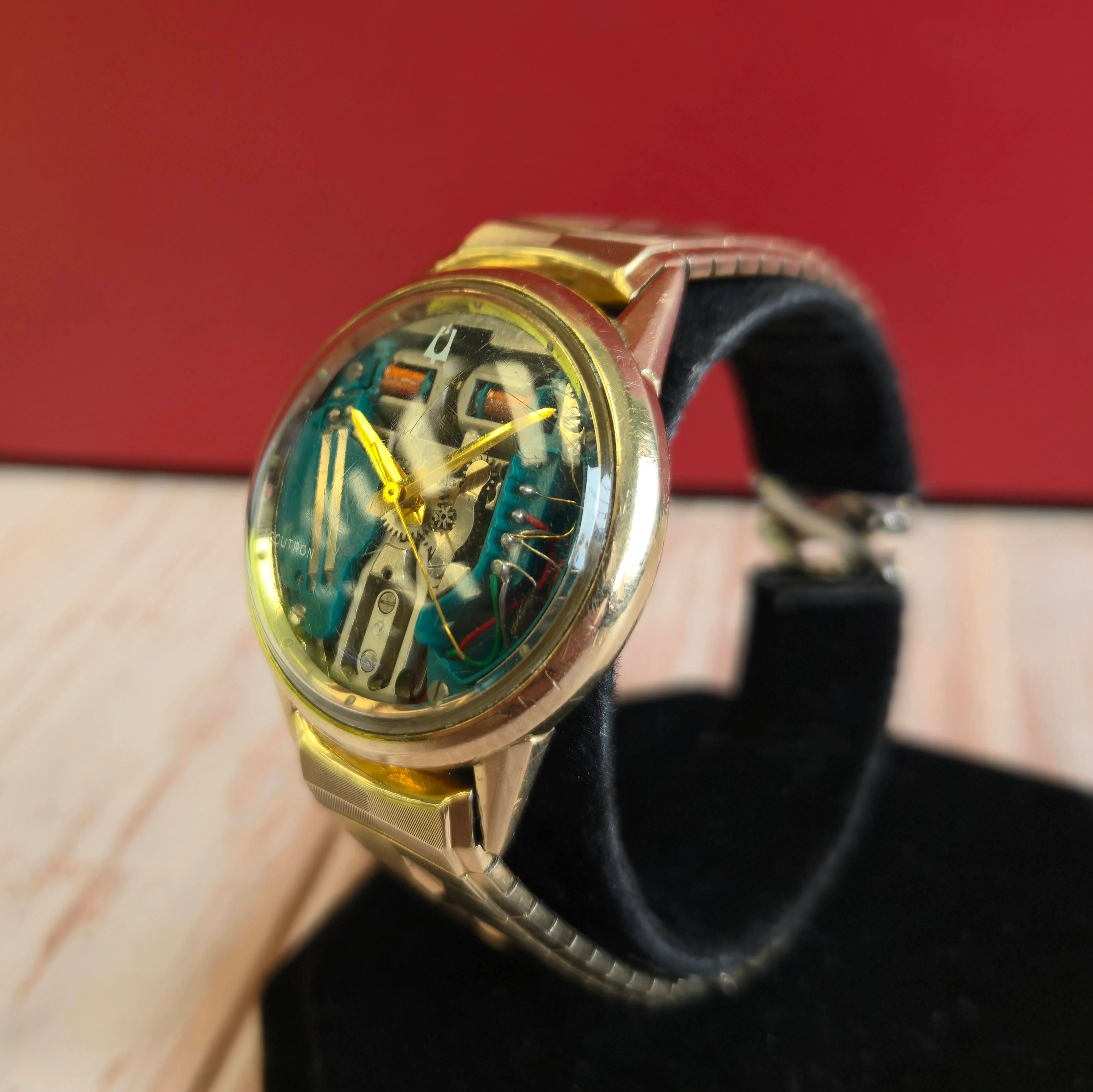 1964 Bulova Accutron Spaceview Watch Cal. 214 35mm Wristwatch - Image 4