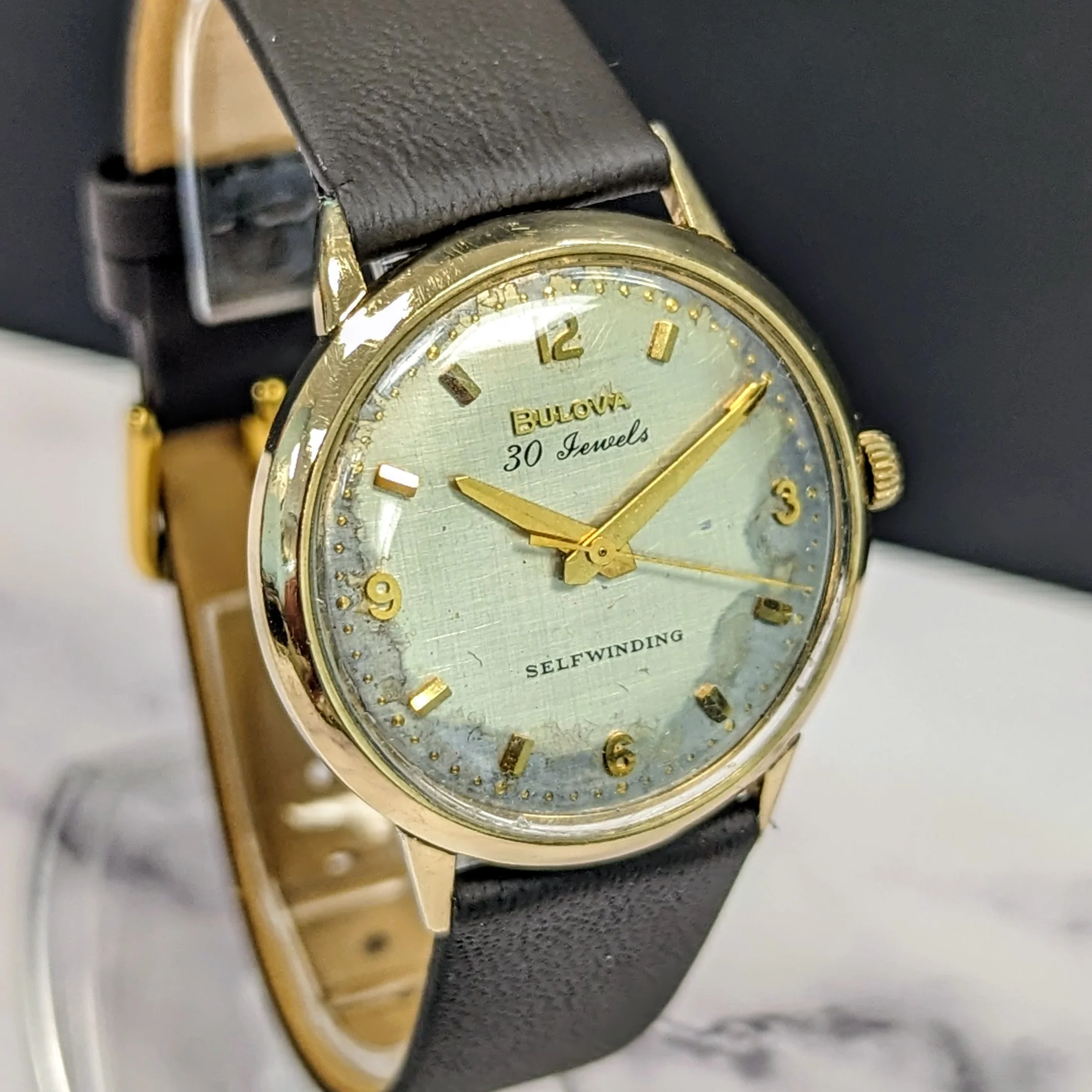 1964 Bulova Commander 30 Jewels Self-winding Watch 34mm 10COAC Automatic U.S.A.