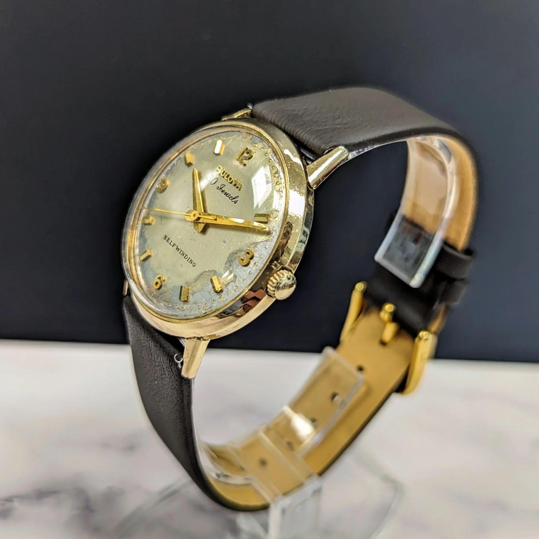 1964 Bulova Commander 30 Jewels Self-winding Watch 34mm 10COAC Automatic U.S.A. - Image 4