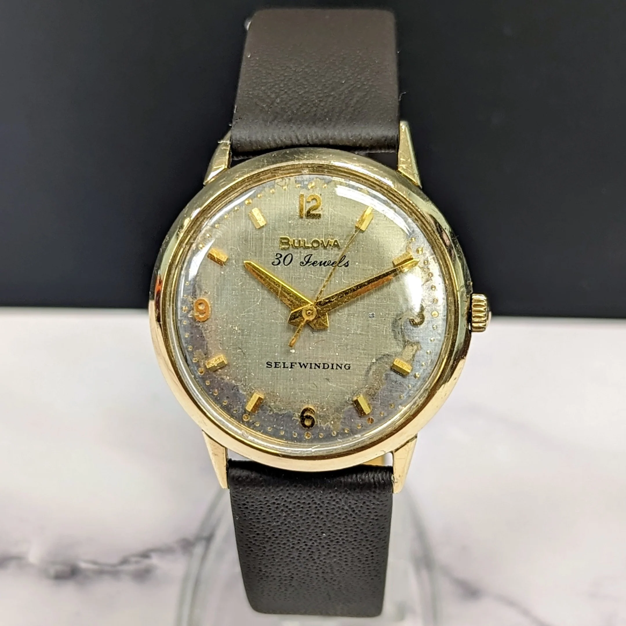 1964 Bulova Commander 30 Jewels Self-winding Watch 34mm 10COAC Automatic U.S.A. - Image 6