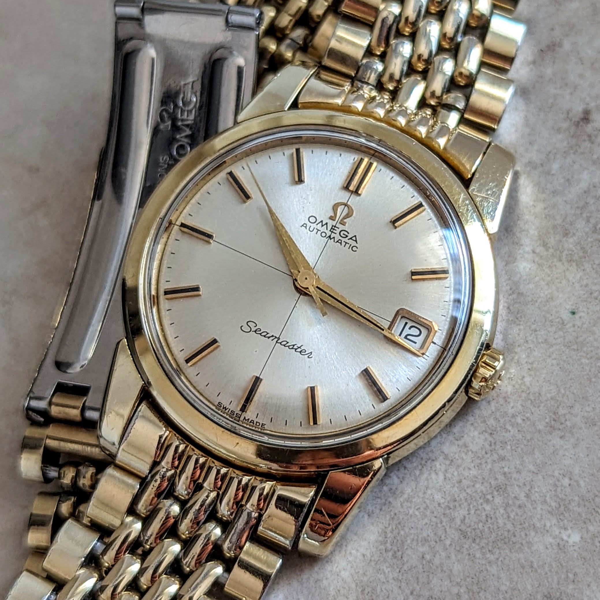 1965 OMEGA Seamaster Automatic Wristwatch Ref. 166.009 Orig. Bracelet Vintage Watch - Image 10