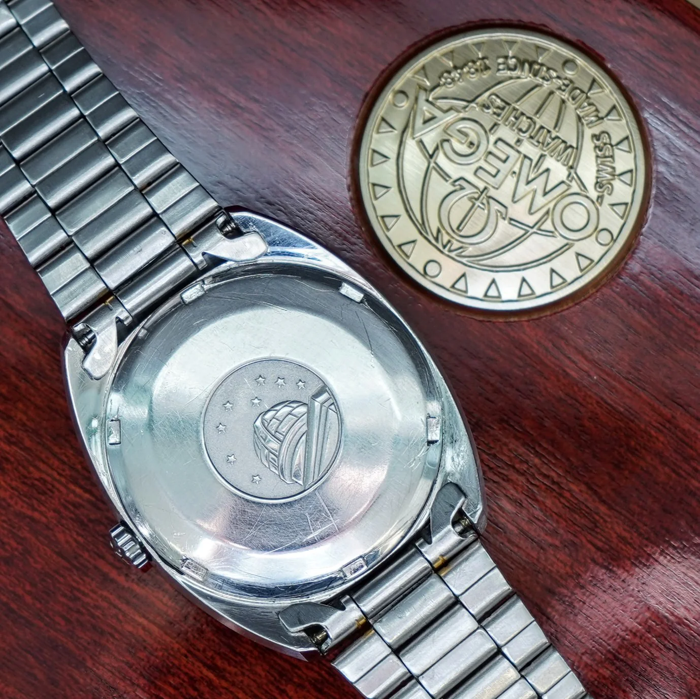 1967 OMEGA Constellation Automatic Watch Ref. 168.017 Cal. 564 Wristwatch ALL S.S. Original Bracelet - IN BOX! - Image 12