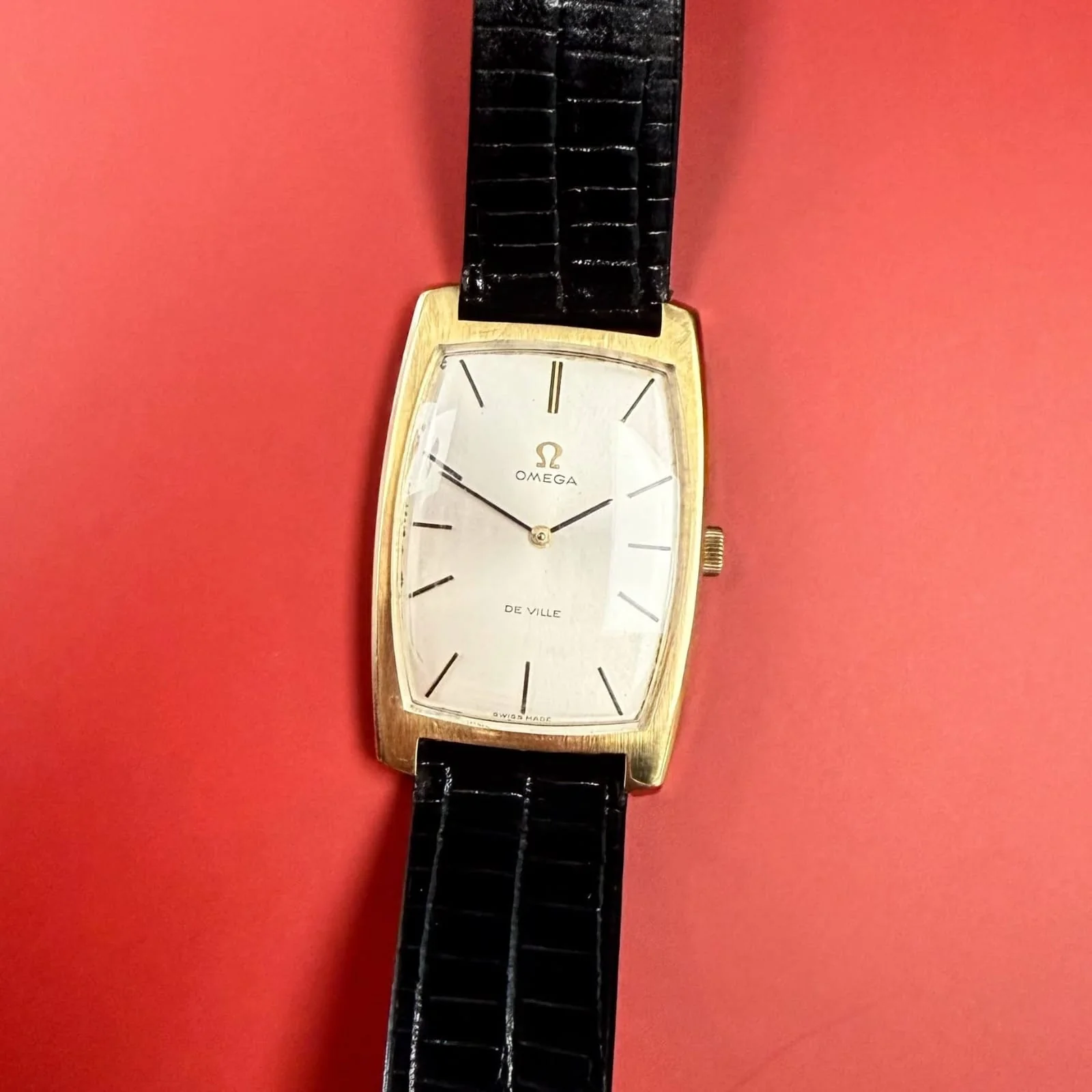1967 OMEGA De Ville 18K Gold Watch 111.085 Cal. 620 17 Jewels ADJ. Dress Wristwatch - Image 14