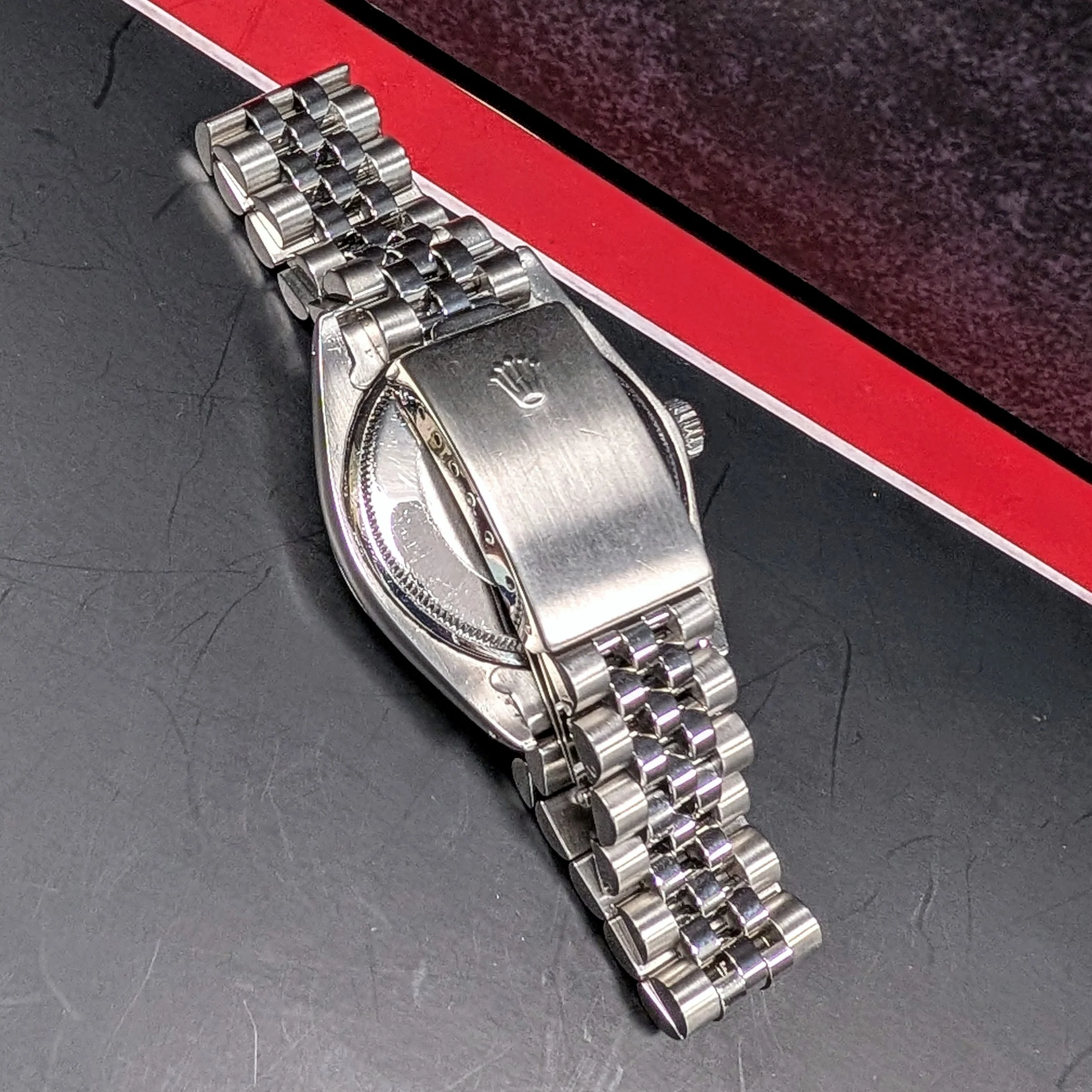 1968 Rolex Date Watch 1500 34mm 26 Jewels Cal. 1570 Wristwatch ALL S.S. - Image 7