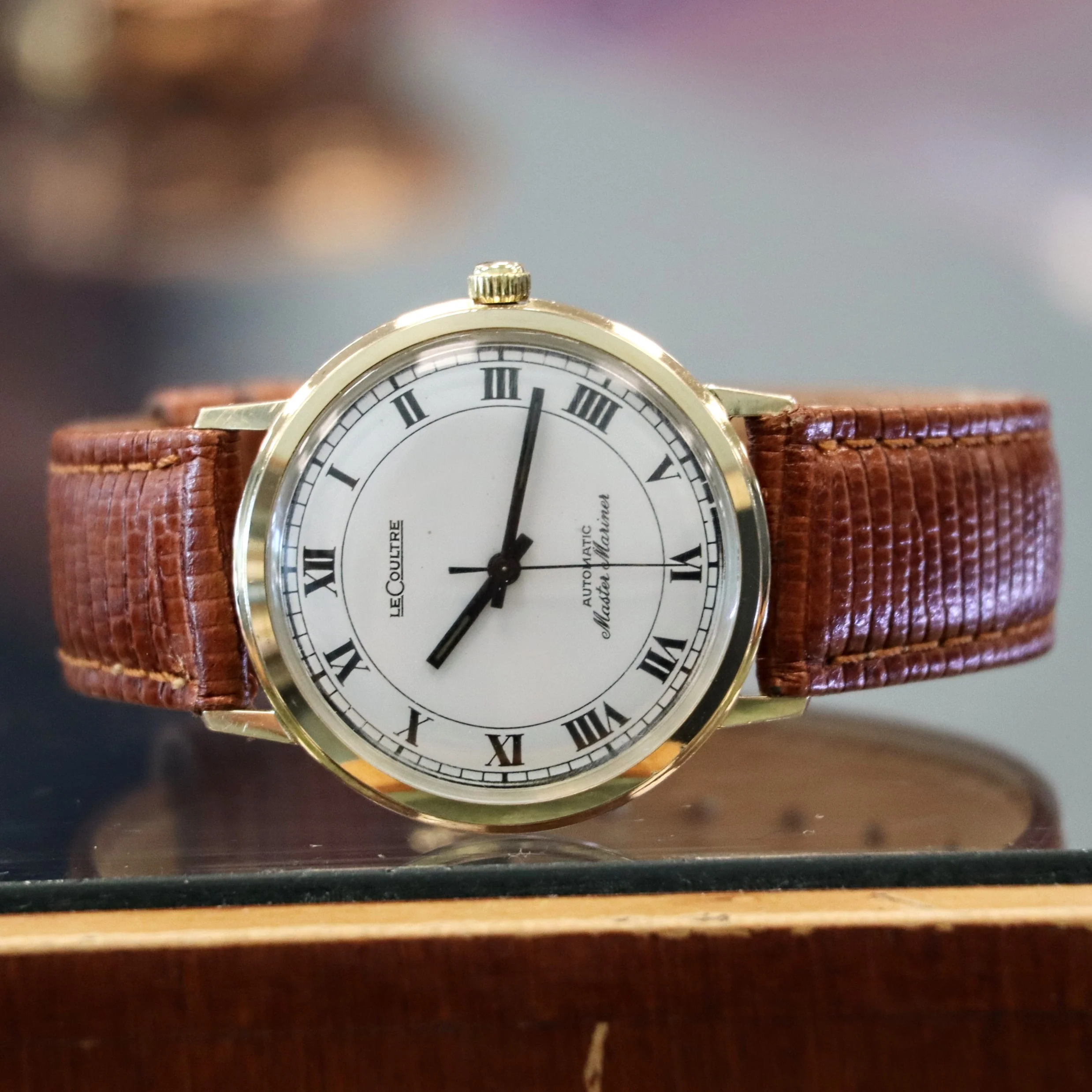 1969 LeCoultre Automatic Watch Master Mariner 17 Jewels Cal. K882 Wristwatch - Image 6