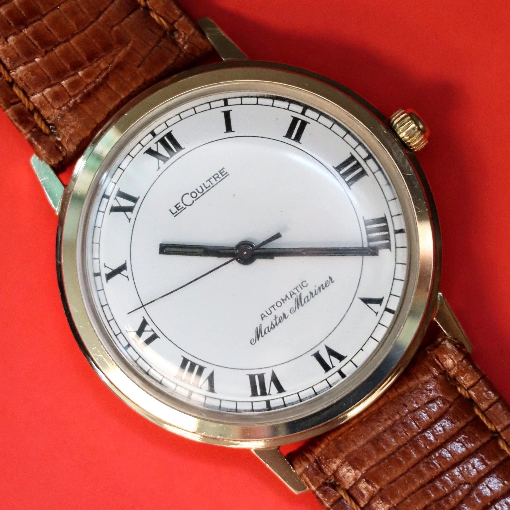 1969 LeCoultre Automatic Watch Master Mariner 17 Jewels Cal. K882 Wristwatch - Image 8