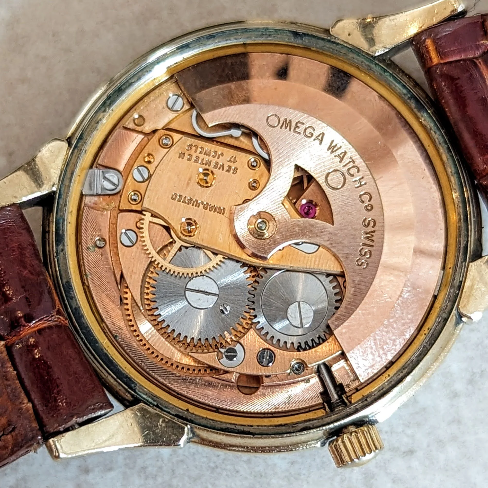 1969 OMEGA Automatic Wristwatch Ref. KM6312 Cal. 563 17 Jewels Date Indicator Watch - Image 15