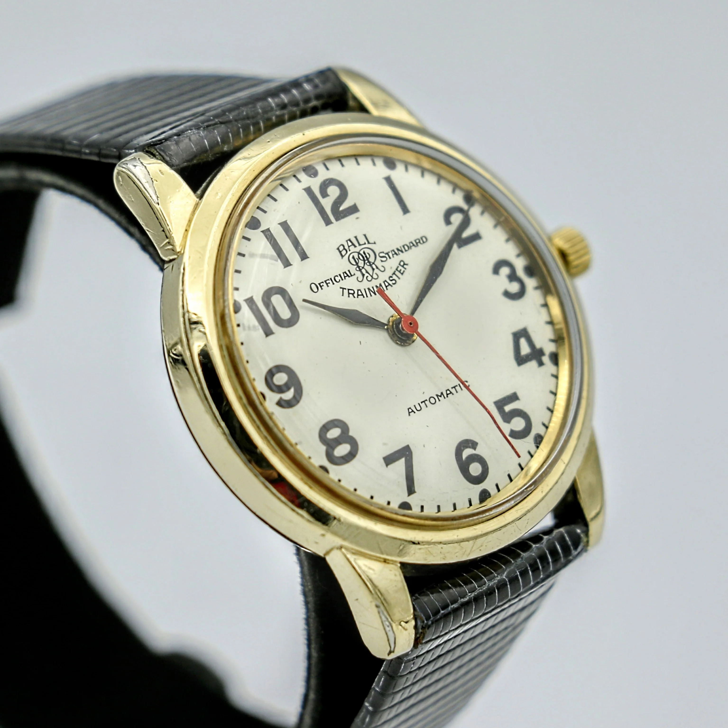 1970 BALL Watch Official RR Standard Trainmaster 25 Jewels Vintage Wristwatch - Image 5