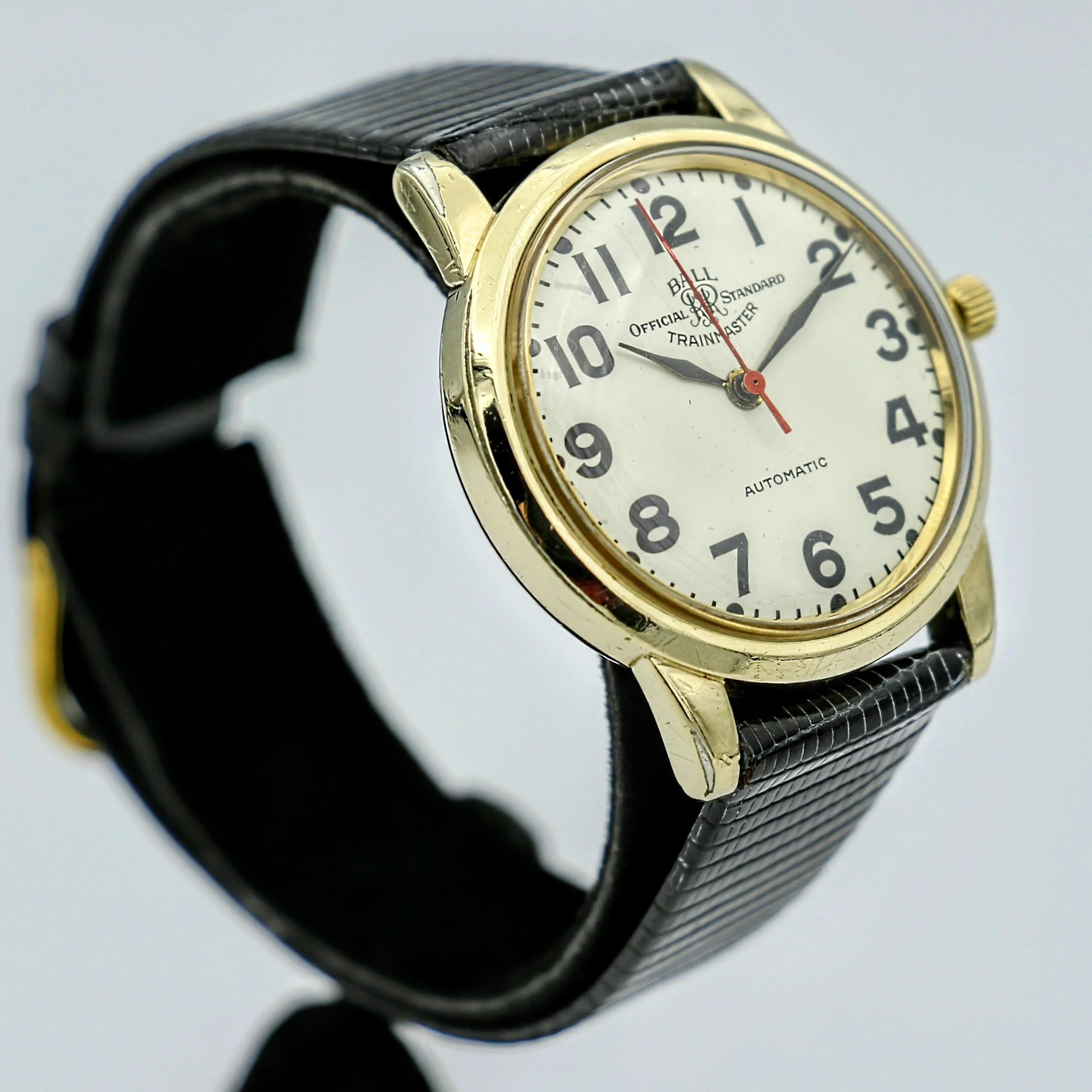 1970 BALL Watch Official RR Standard Trainmaster 25 Jewels Vintage Wristwatch - Image 6