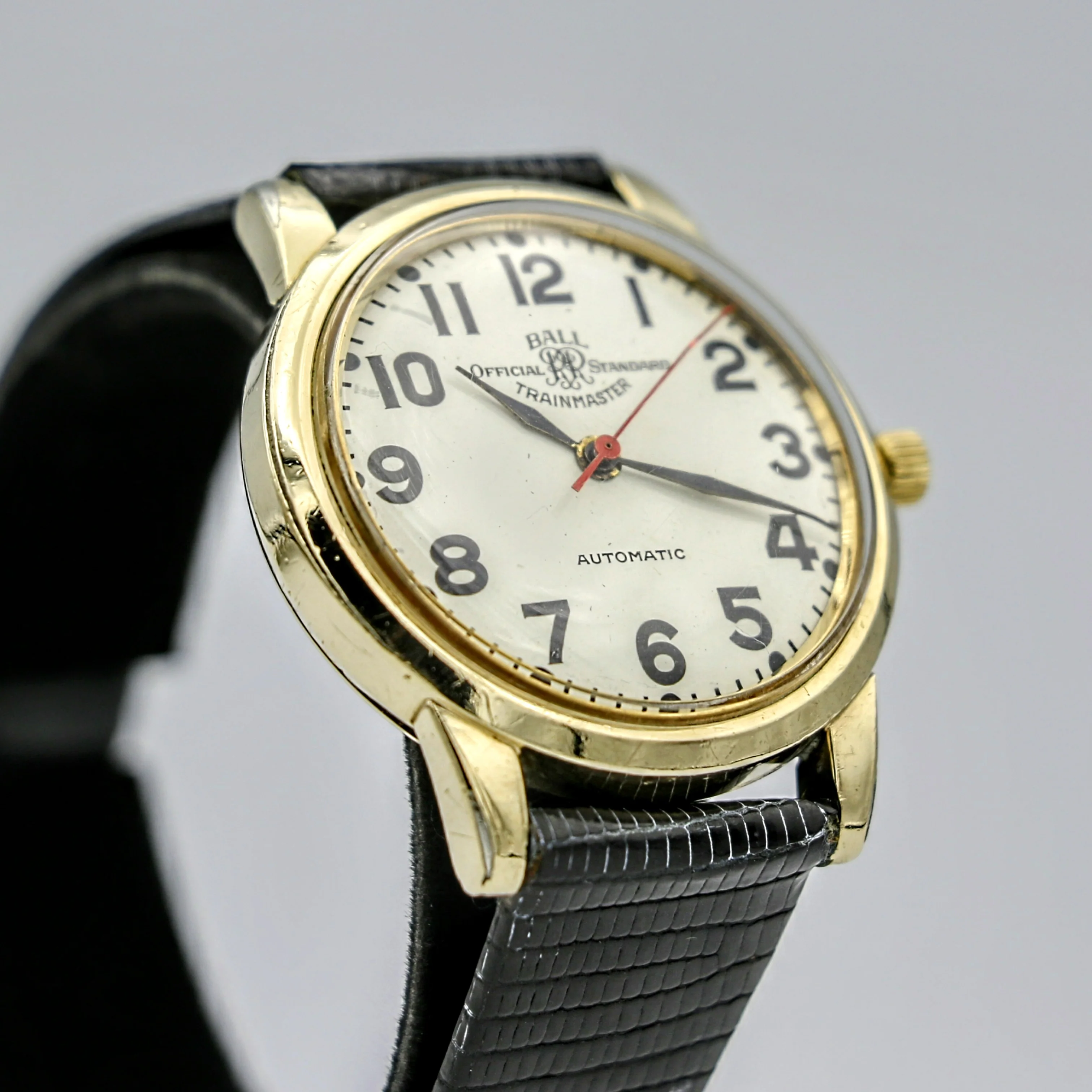 1970 BALL Watch Official RR Standard Trainmaster 25 Jewels Vintage Wristwatch - Image 7